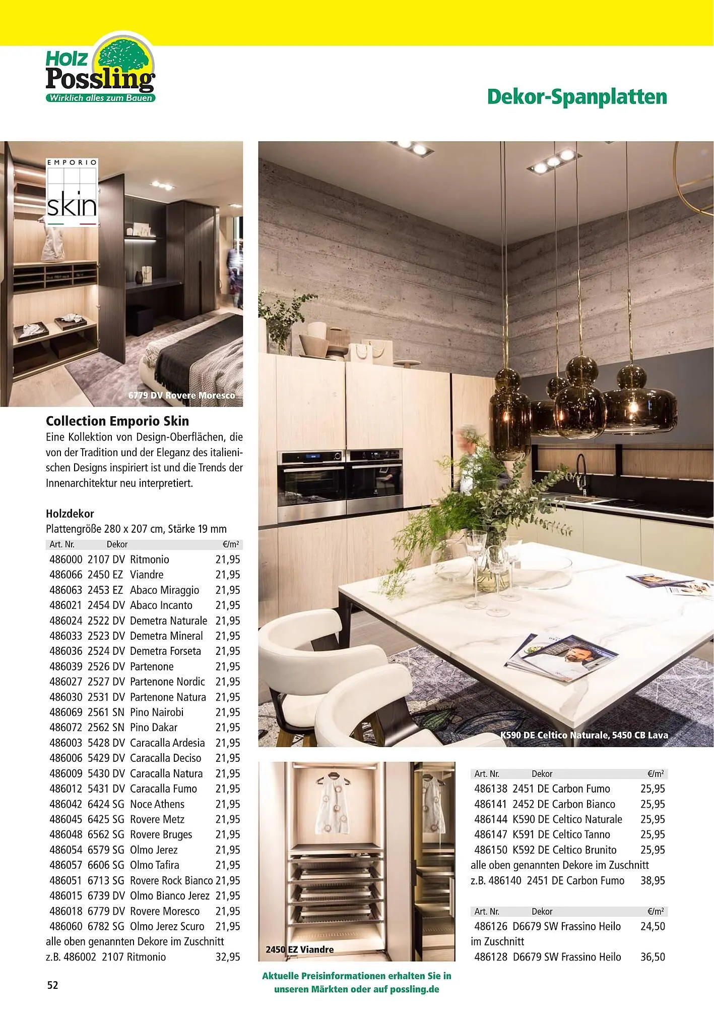 Holz Possling Prospekt von 1. April bis 31. Juli 2026 - Prospekt seite 52