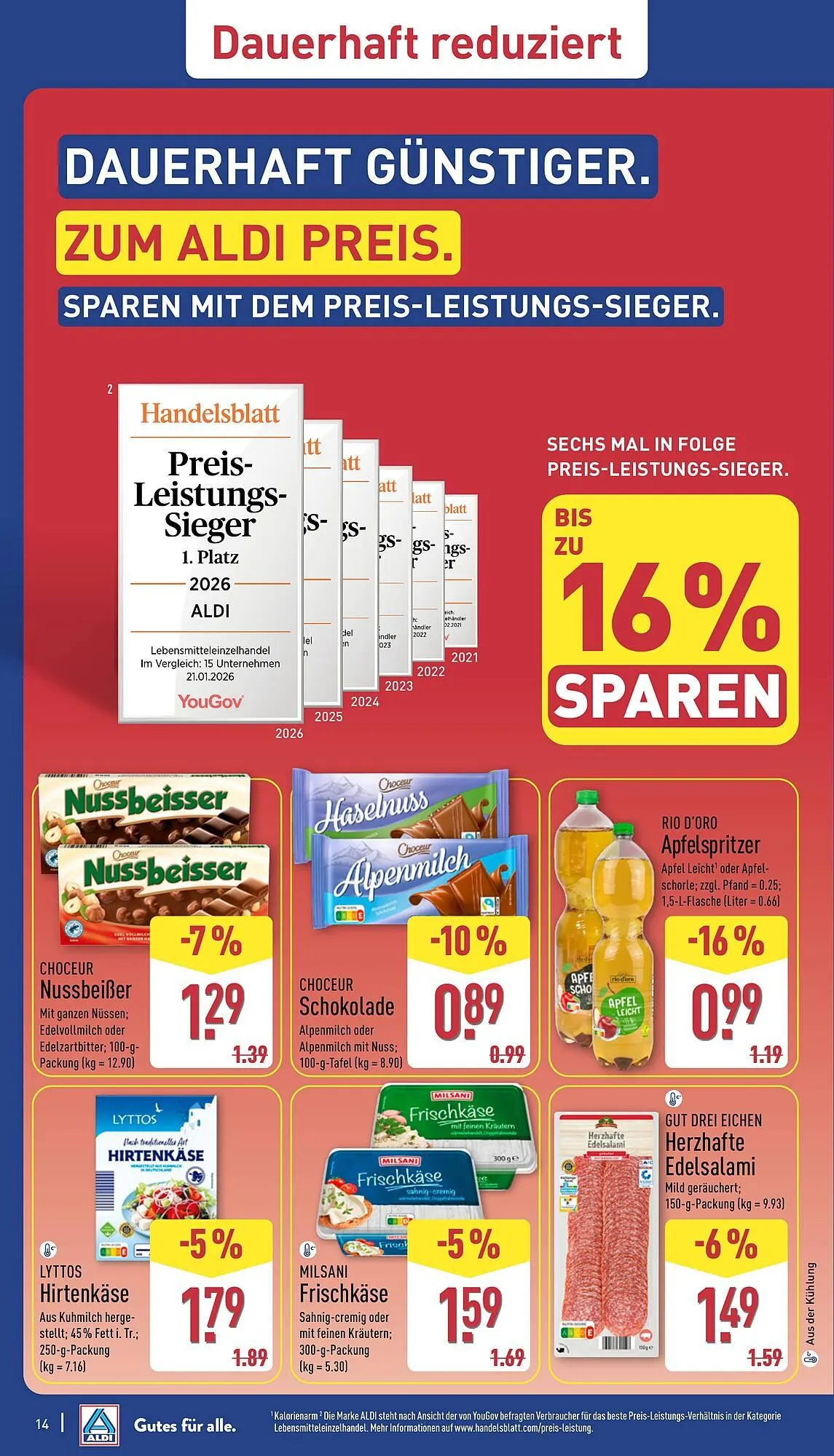 Aldi Nord Prospekt von 23. Februar bis 28. Februar 2026 - Prospekt seite 14