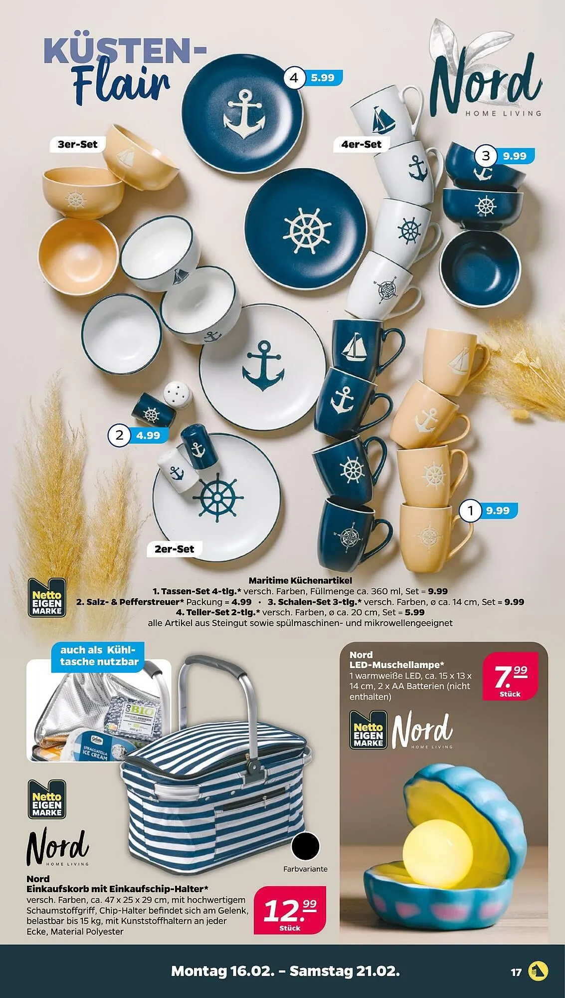 NETTO Prospekt von 16. Februar bis 21. Februar 2026 - Prospekt seite 21