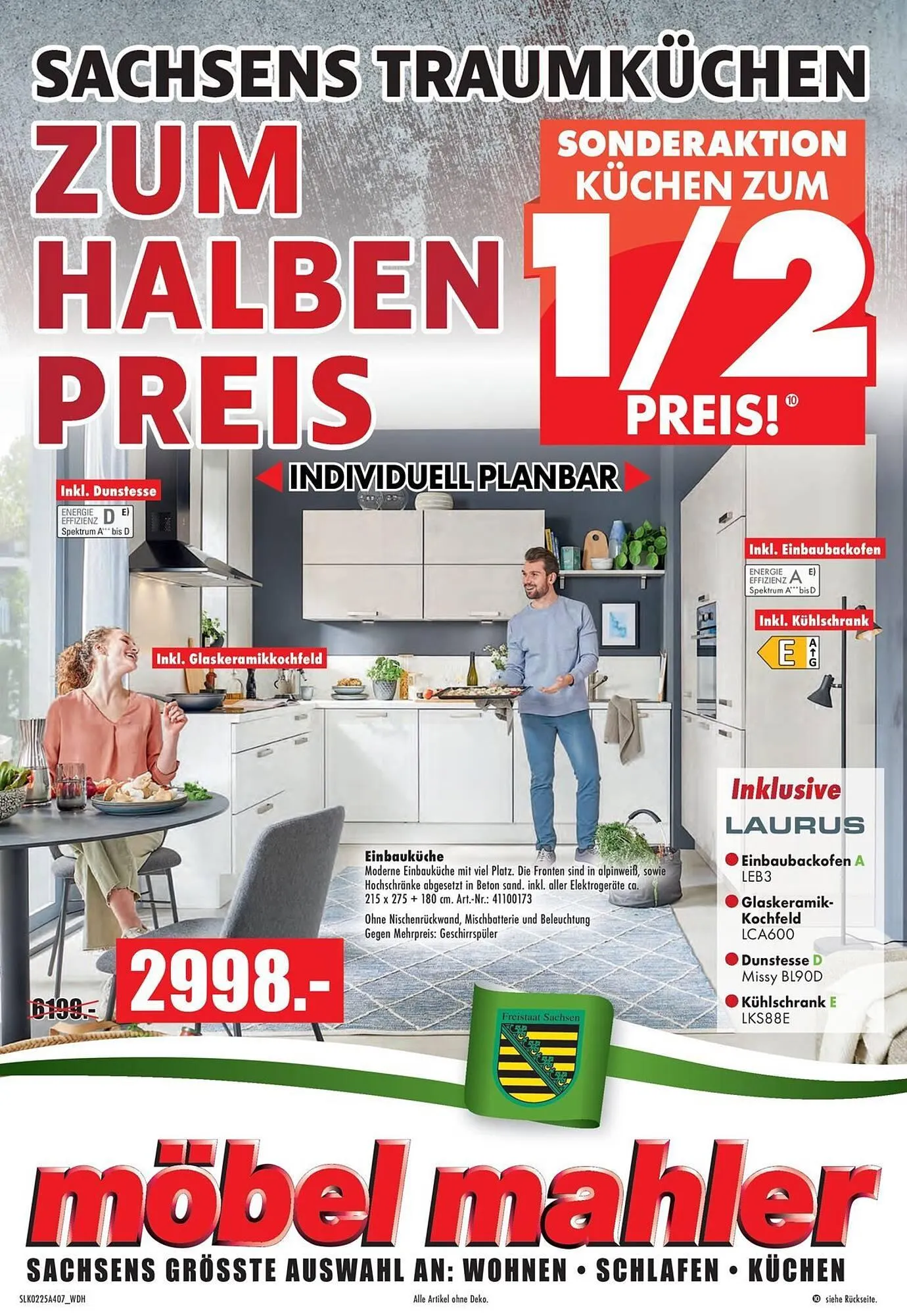 Möbel Mahler Prospekt von 28. August bis 30. September 2025 - Prospekt seite 1