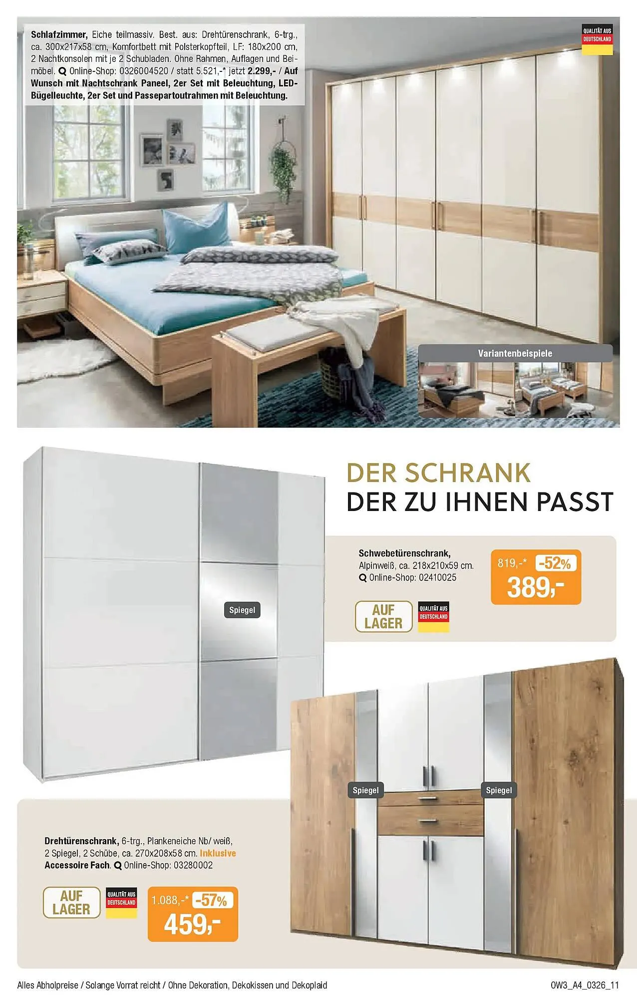 Opti Wohnwelt Prospekt von 25. Februar bis 21. März 2026 - Prospekt seite 11