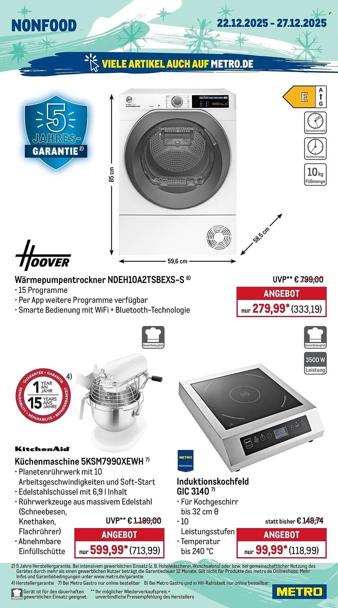 METRO Prospekt von 22. Dezember bis 27. Dezember 2025 - Prospekt seite 20