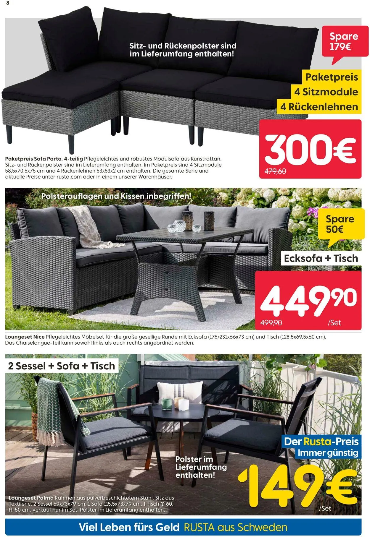 Rusta von 19. Mai bis 2. Juni 2025 - Prospekt seite 8