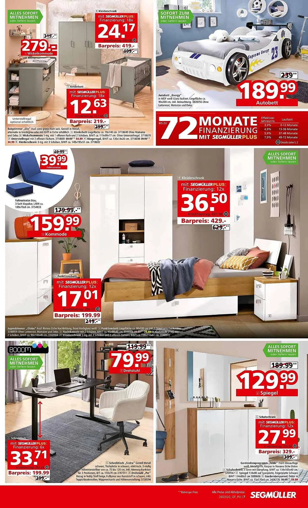 Segmüller Prospekt von 28. Februar bis 22. März 2026 - Prospekt seite 7