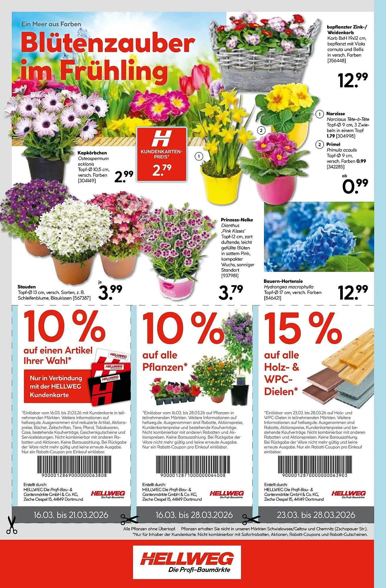 Hellweg Prospekt von 16. März bis 22. März 2026 - Prospekt seite 16