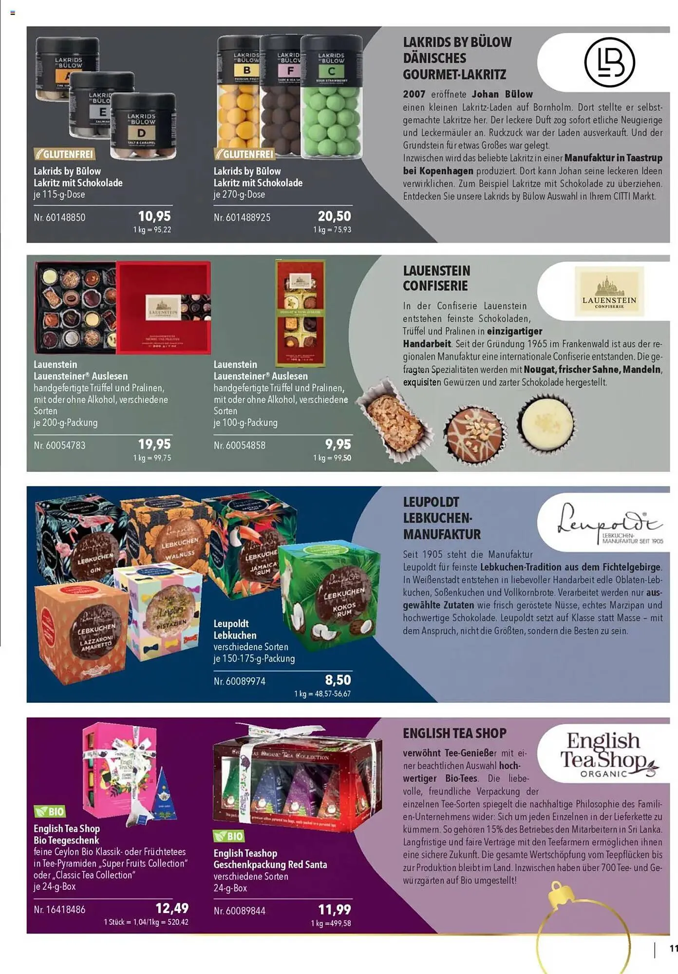 CITTI Markt Prospekt von 22. Oktober bis 31. Dezember 2025 - Prospekt seite 11