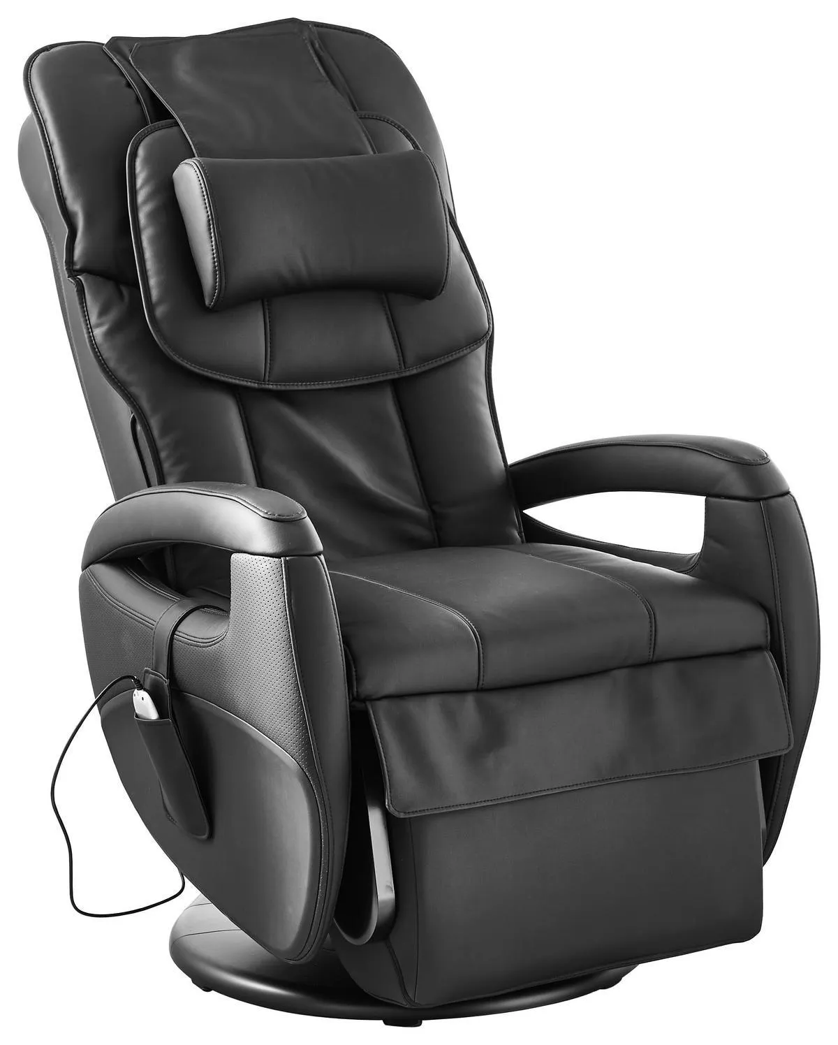 Lederlook Schwarz