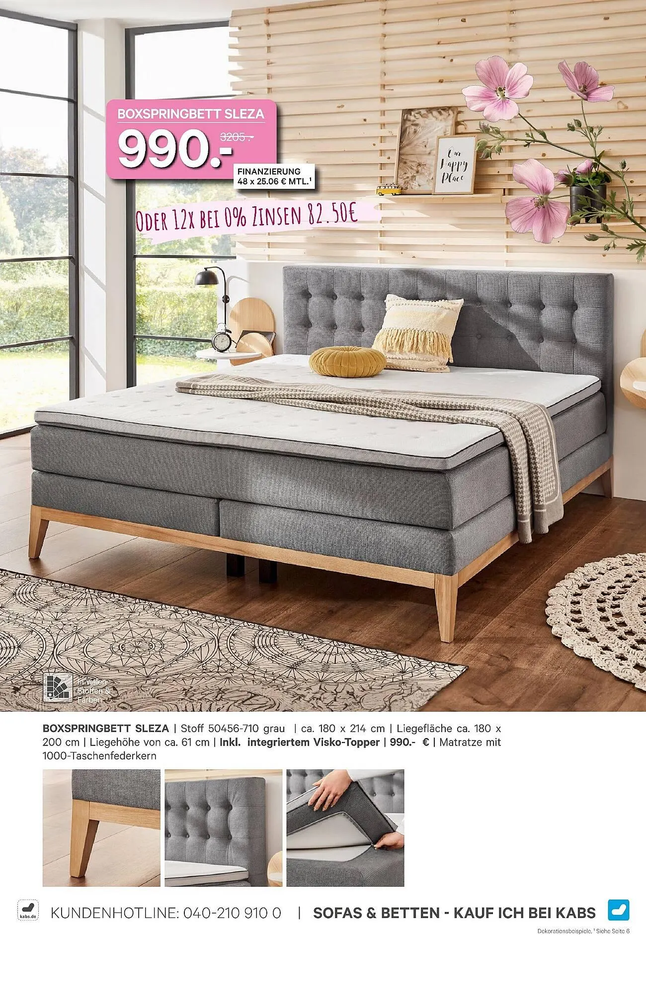 Kabs Polsterwelt Prospekt von 26. März bis 29. April 2026 - Prospekt seite 59