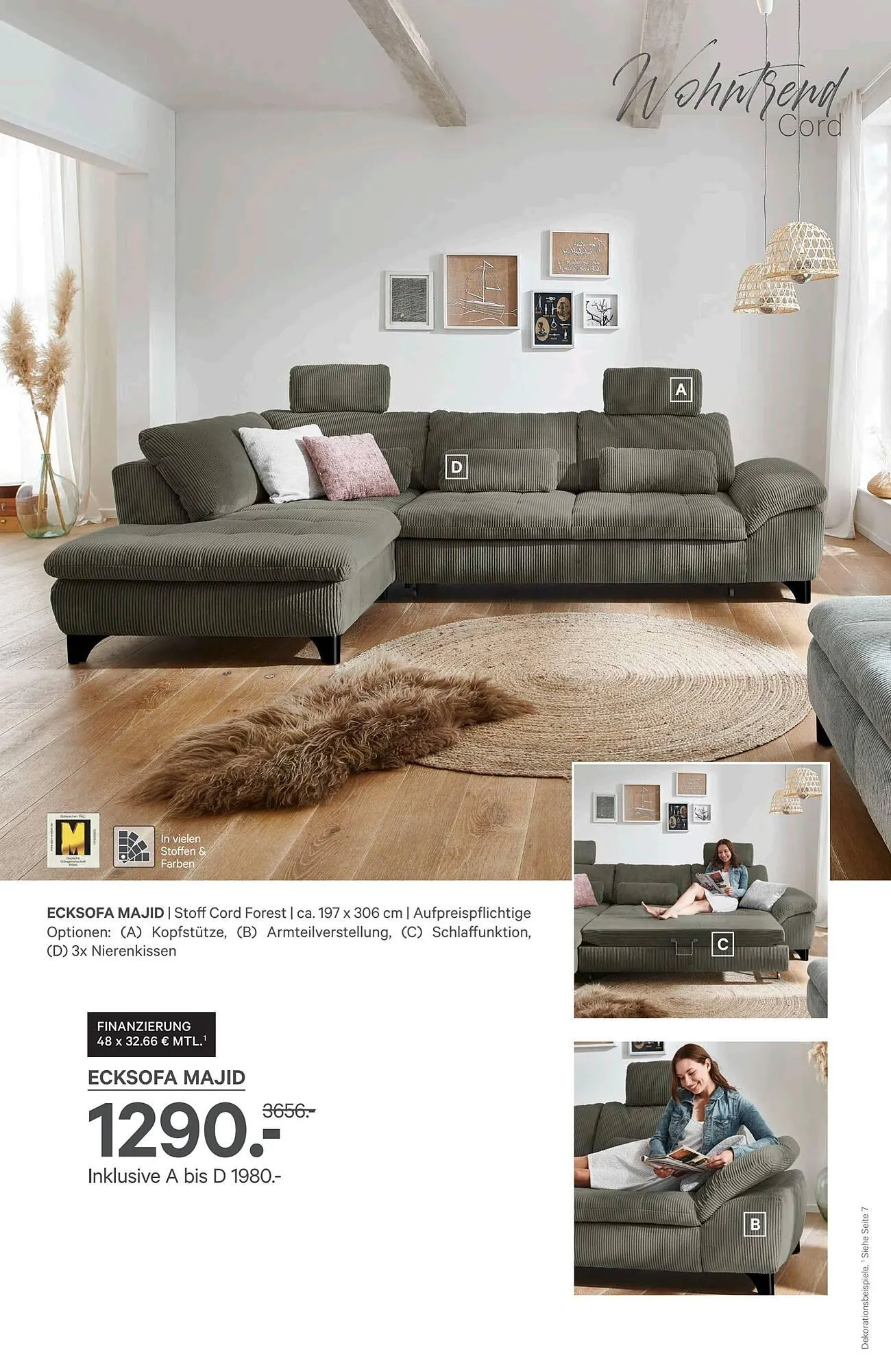 Kabs Polsterwelt Prospekt von 17. März bis 31. März 2025 - Prospekt seite 9