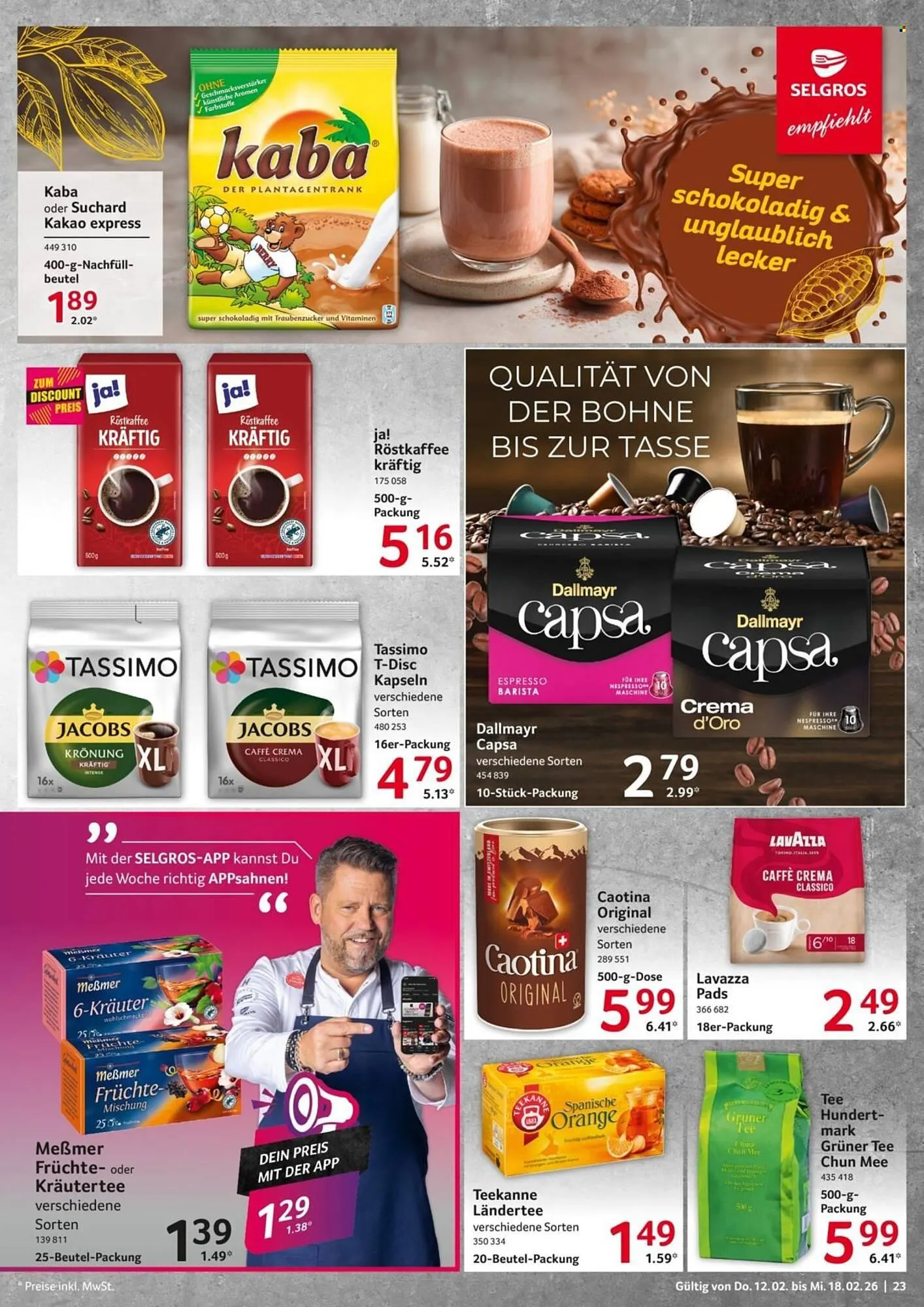 Selgros Prospekt von 12. Februar bis 18. Februar 2026 - Prospekt seite 23