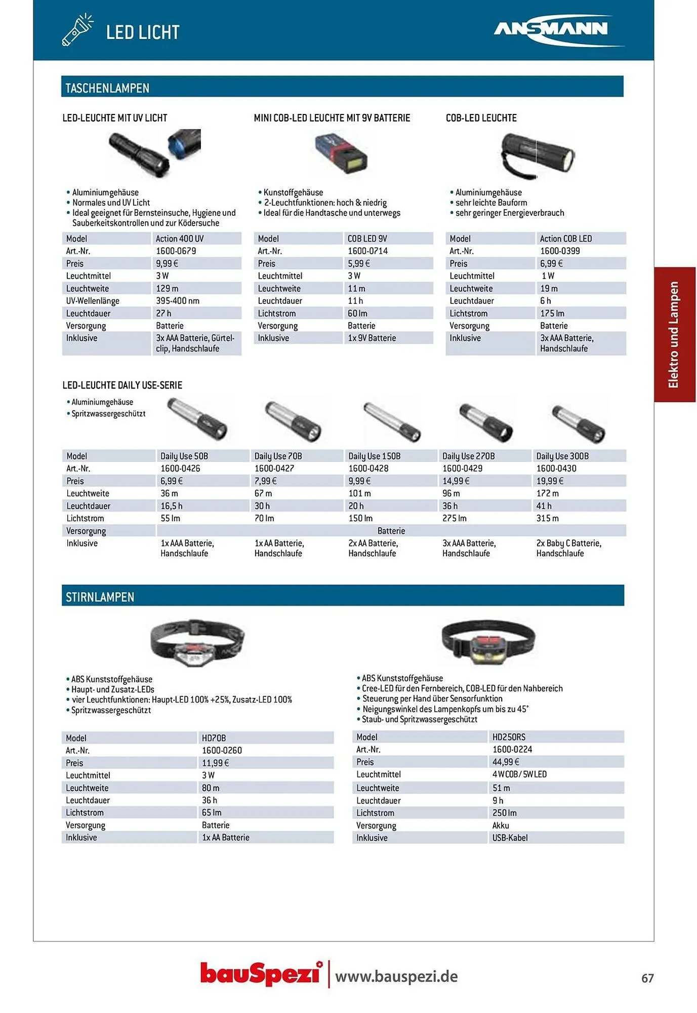 BauSpezi Prospekt von 15. April bis 31. Dezember 2026 - Prospekt seite 69