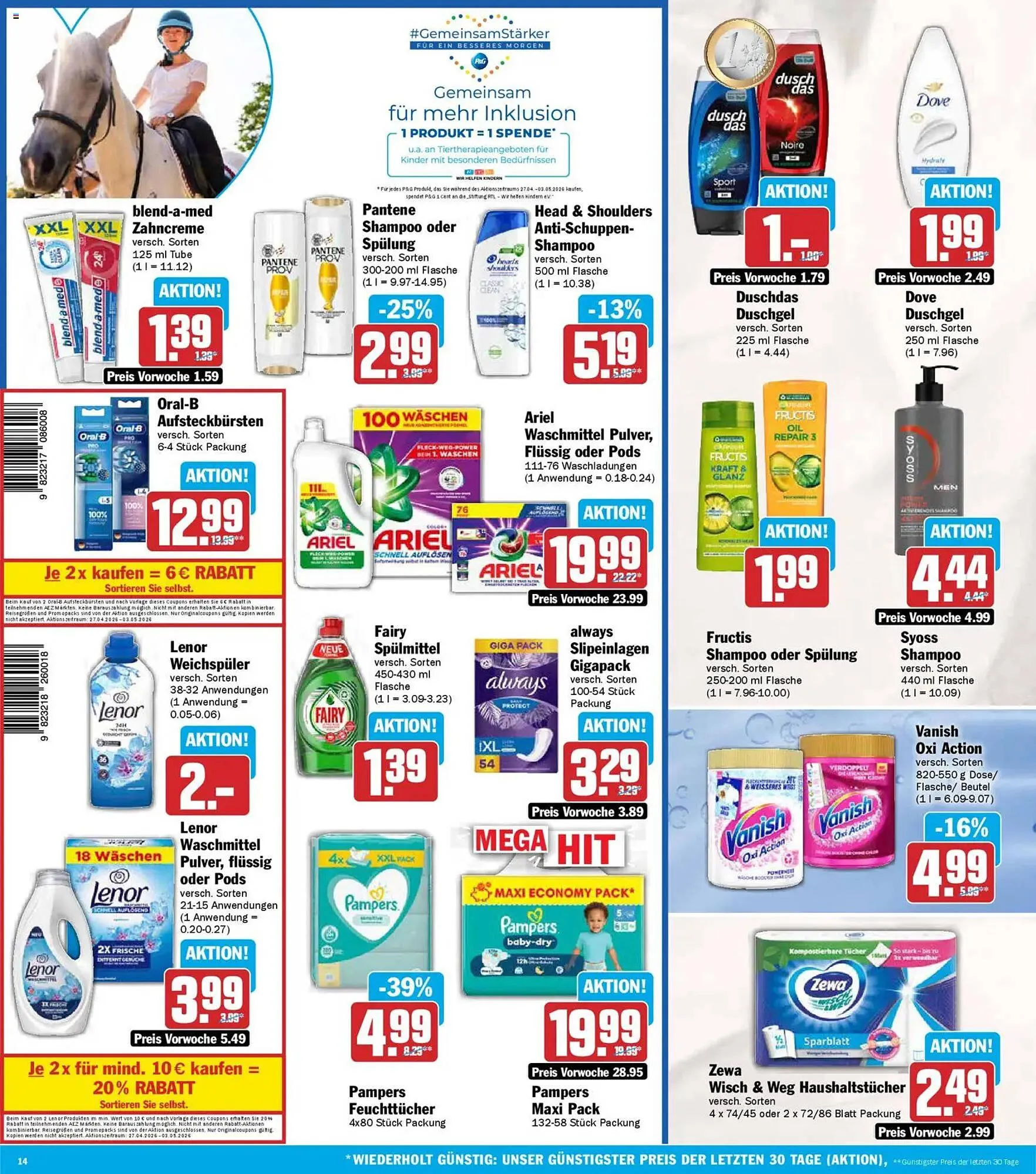 AEZ Prospekt von 27. April bis 2. Mai 2026 - Prospekt seite 14