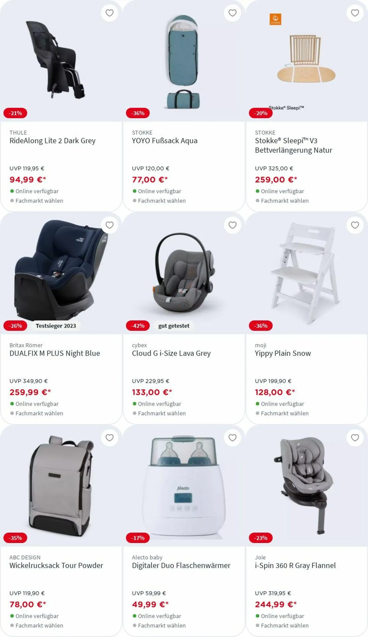 BabyOne Aktueller Prospekt von 7. April bis 13. April 2025 - Prospekt seite 73