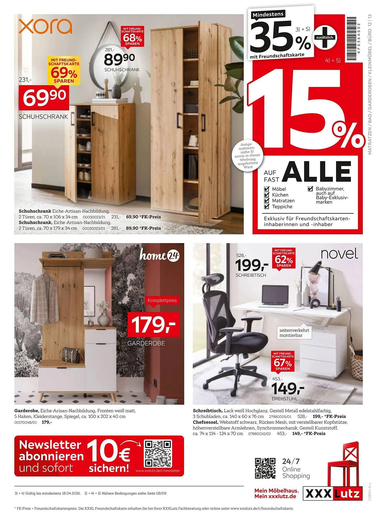 XXXLutz Prospekt von 6. April bis 13. April 2026 - Prospekt seite 13