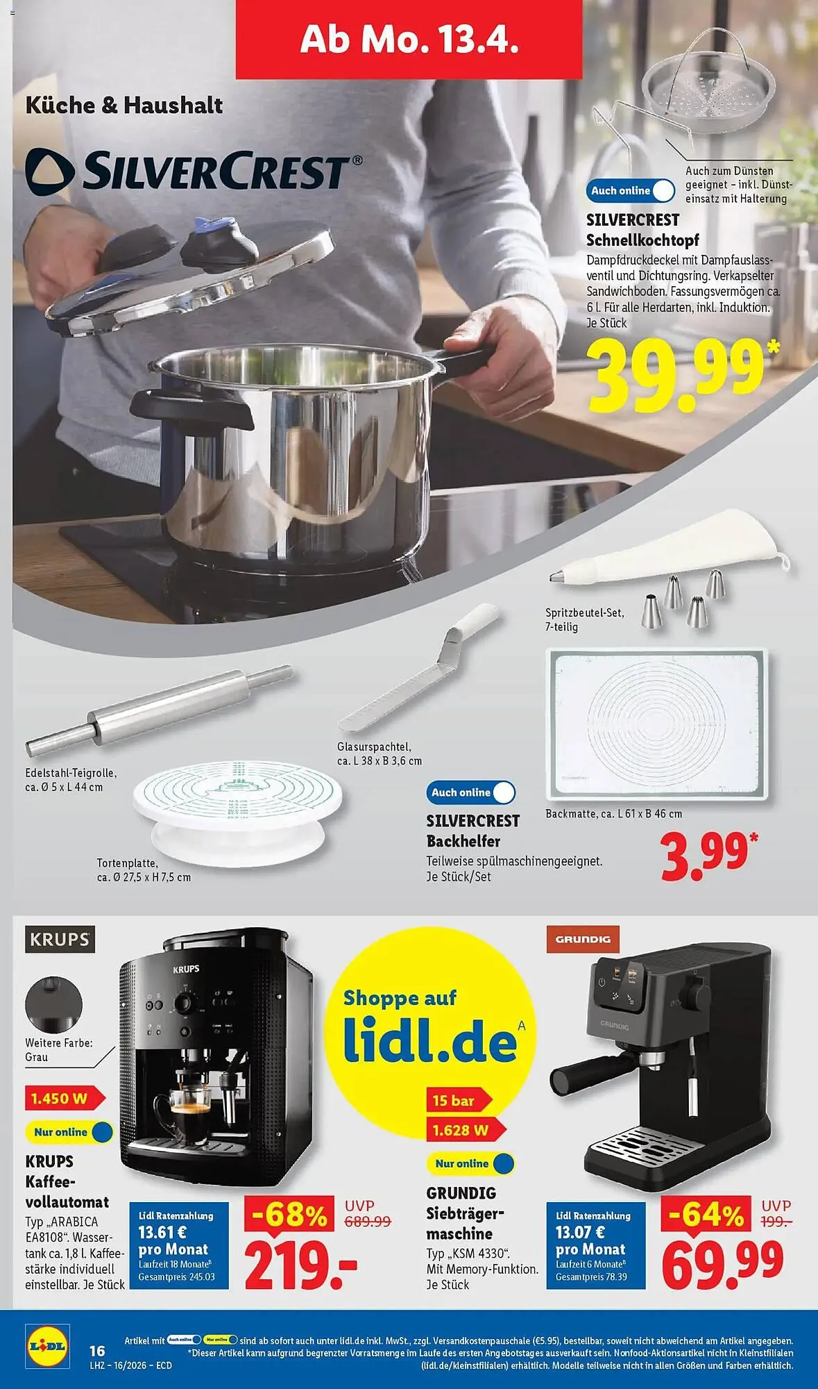 Lidl Prospekt von 13. April bis 18. April 2026 - Prospekt seite 8