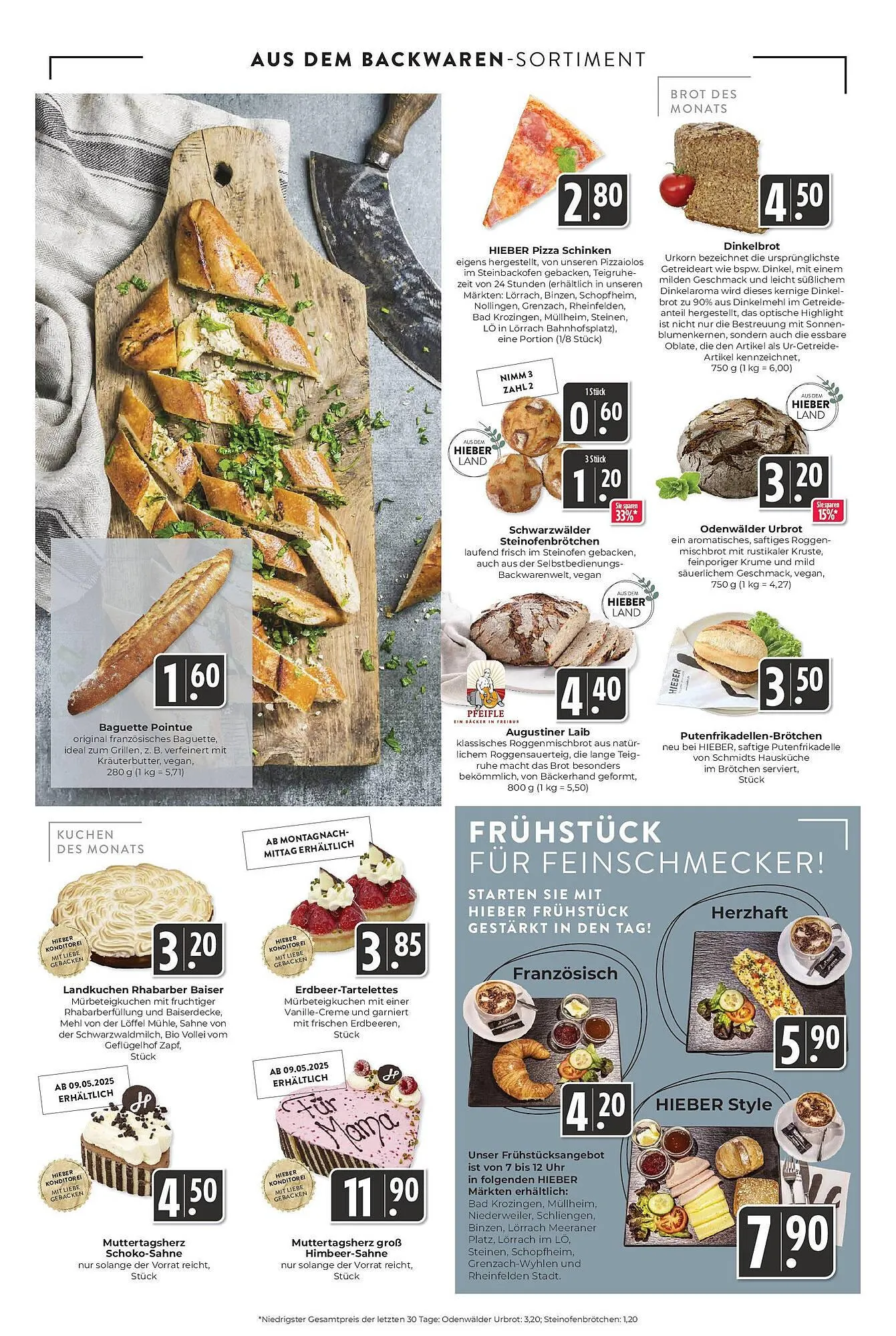 Hieber's Frische Center Prospekt von 4. Mai bis 10. Mai 2025 - Prospekt seite 11