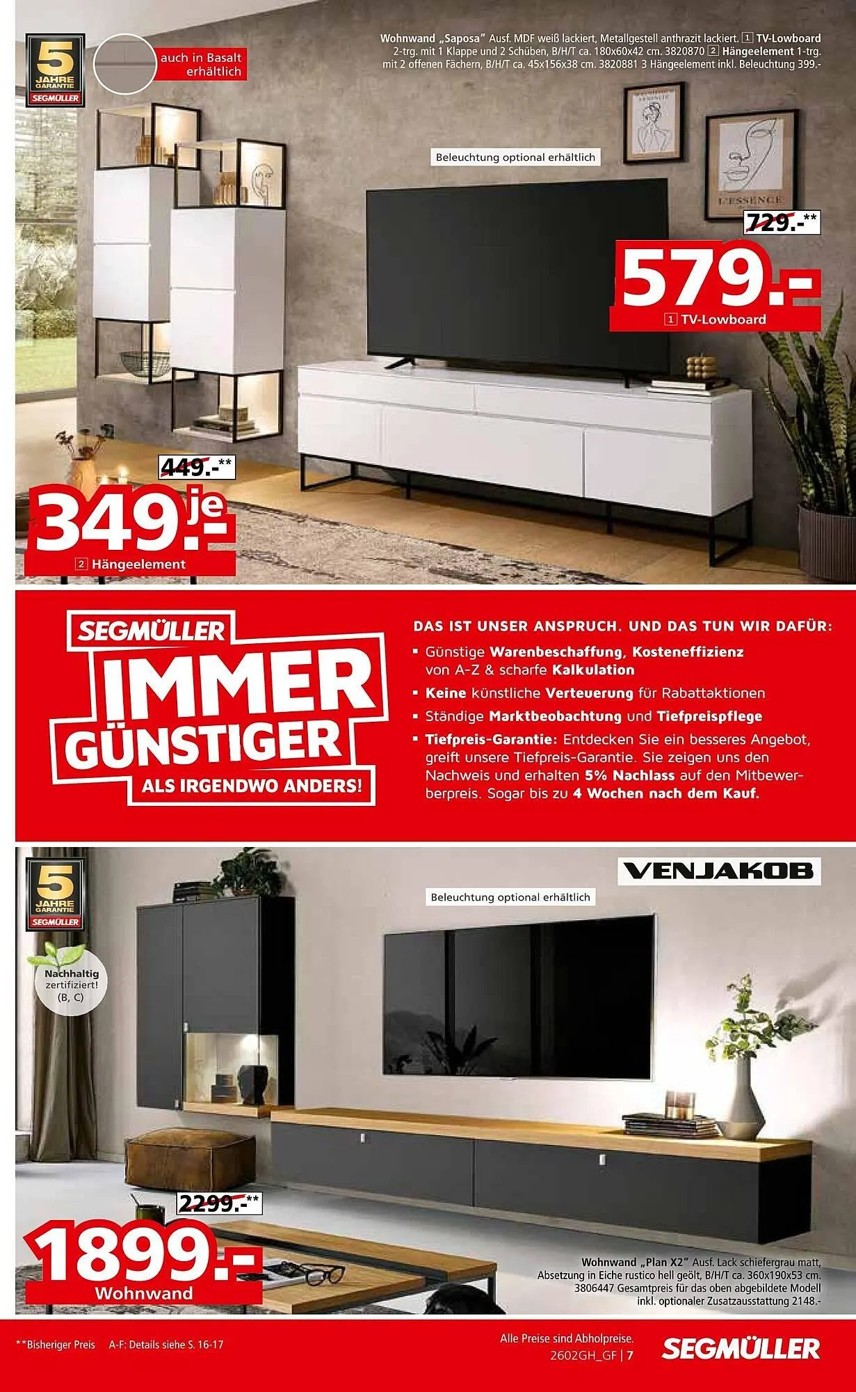 Segmüller Prospekt von 31. Januar bis 21. Februar 2026 - Prospekt seite 11