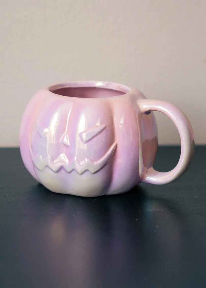Iridescent pumpkin mug - 330 ml