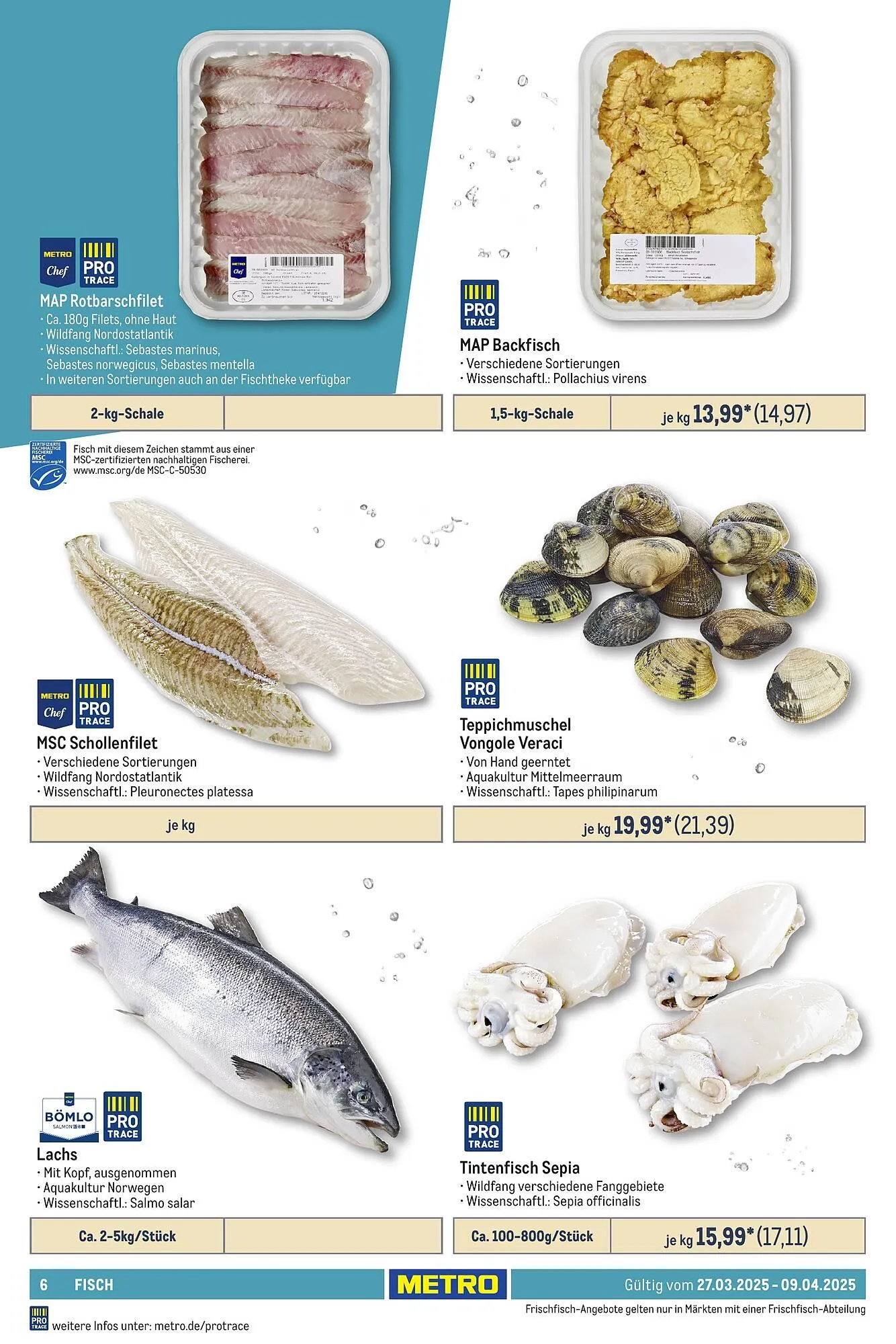 METRO Prospekt von 27. März bis 9. April 2025 - Prospekt seite 6