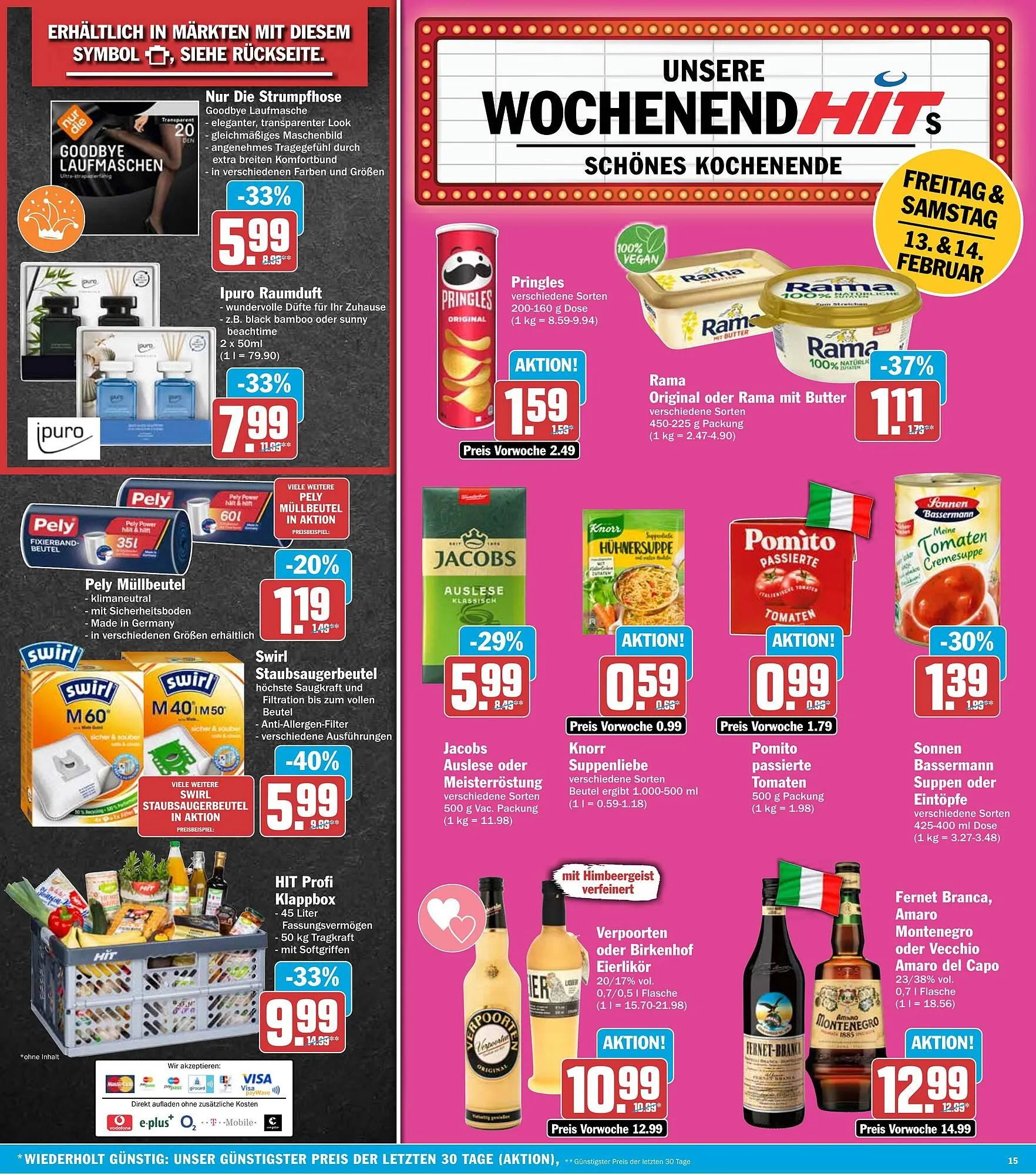 HIT Prospekt von 9. Februar bis 14. Februar 2026 - Prospekt seite 15