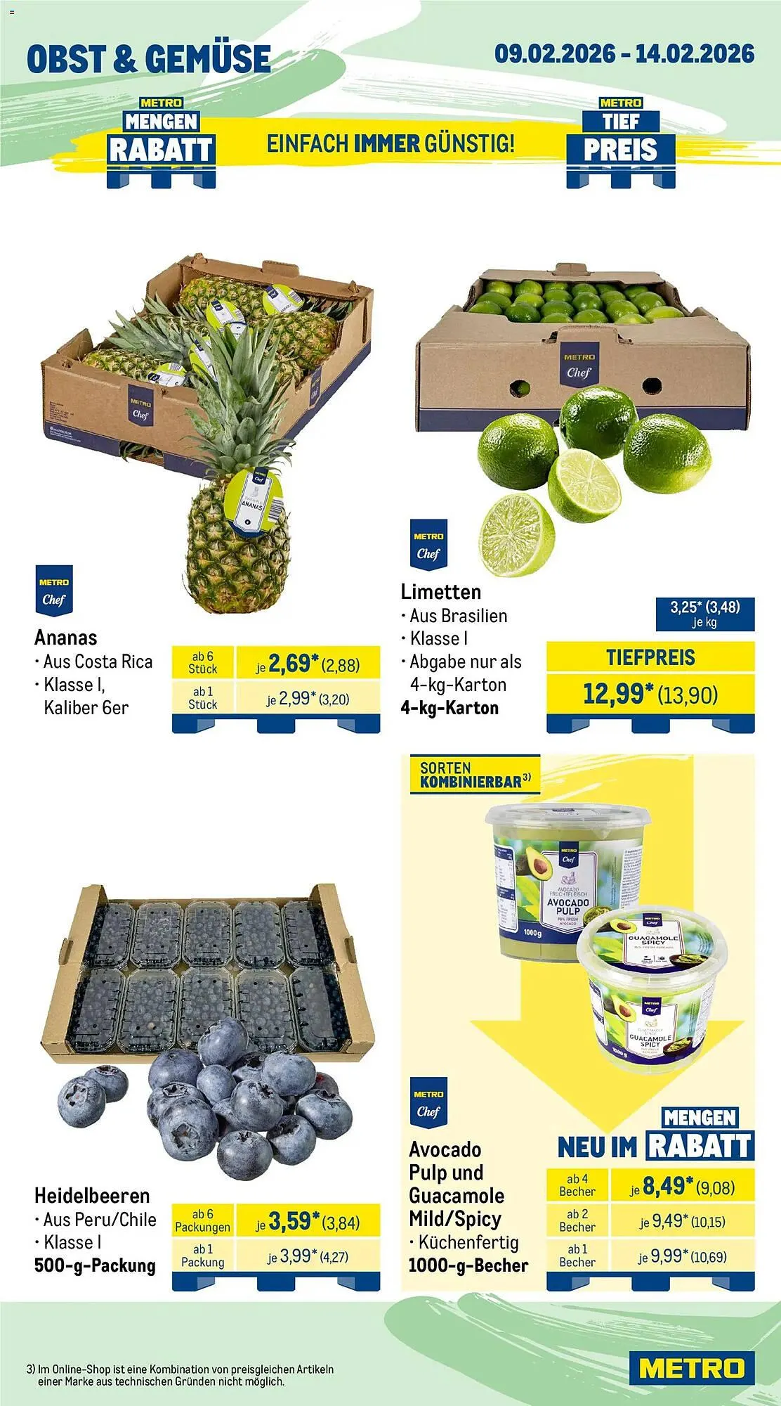 METRO Prospekt von 9. Februar bis 14. Februar 2026 - Prospekt seite 7
