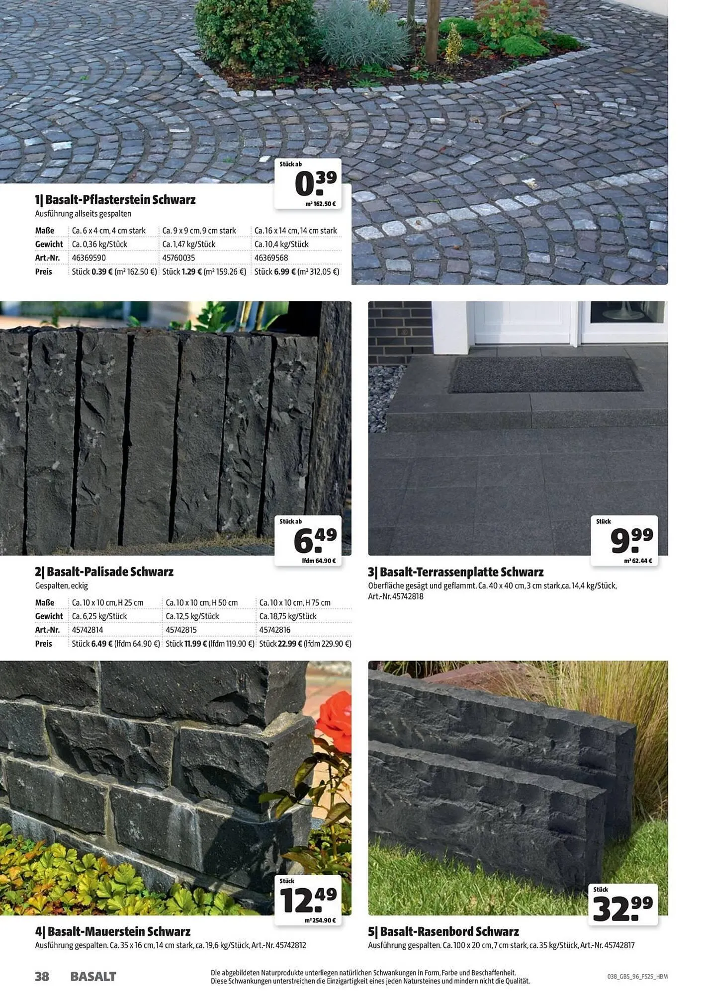 Hagebau Prospekt von 19. September bis 31. Dezember 2025 - Prospekt seite 38