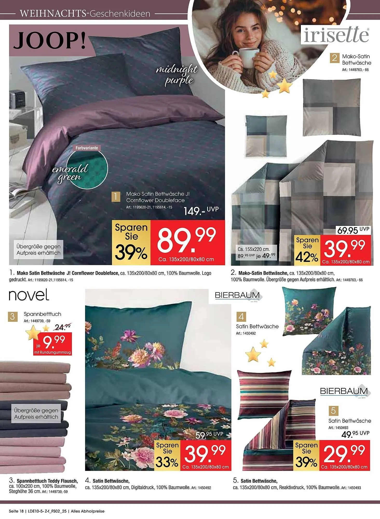 Zurbrüggen Prospekt von 11. Oktober bis 15. November 2025 - Prospekt seite 18