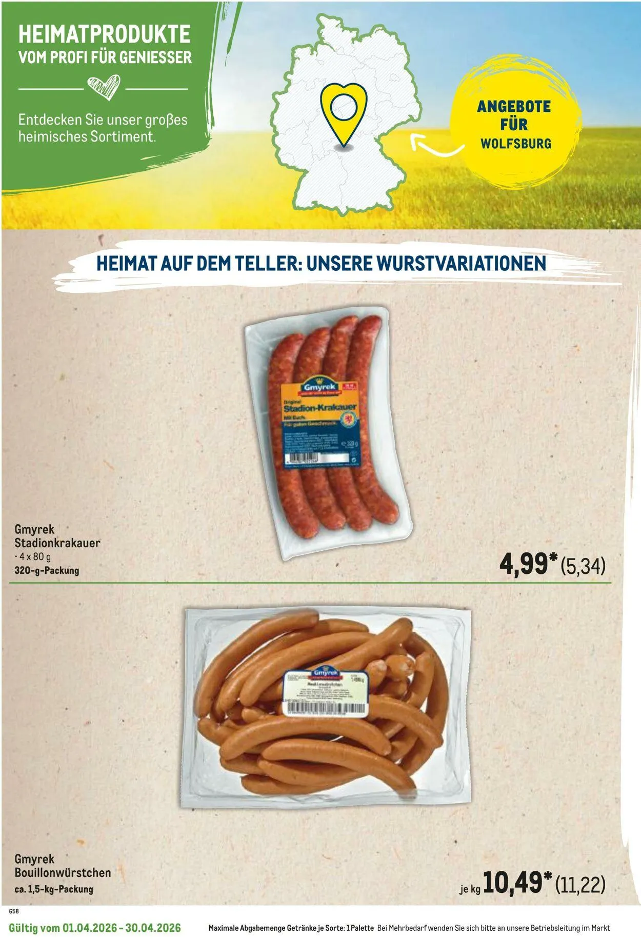 Metro Aktueller Prospekt von 1. April bis 30. April 2026 - Prospekt seite 2