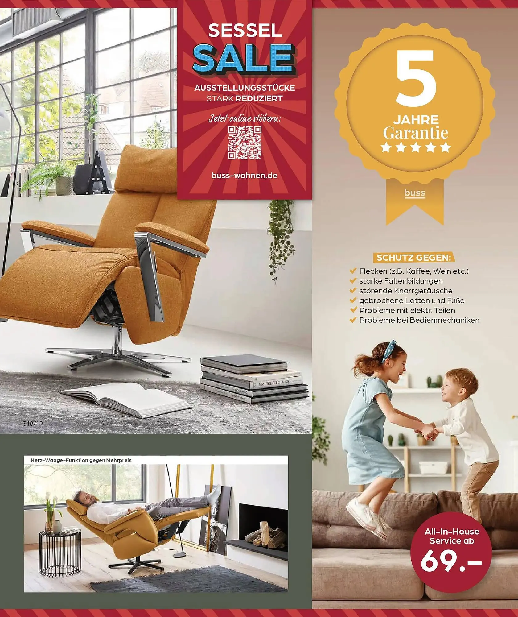 Möbel Buss Prospekt von 16. Januar bis 29. Januar 2026 - Prospekt seite 19