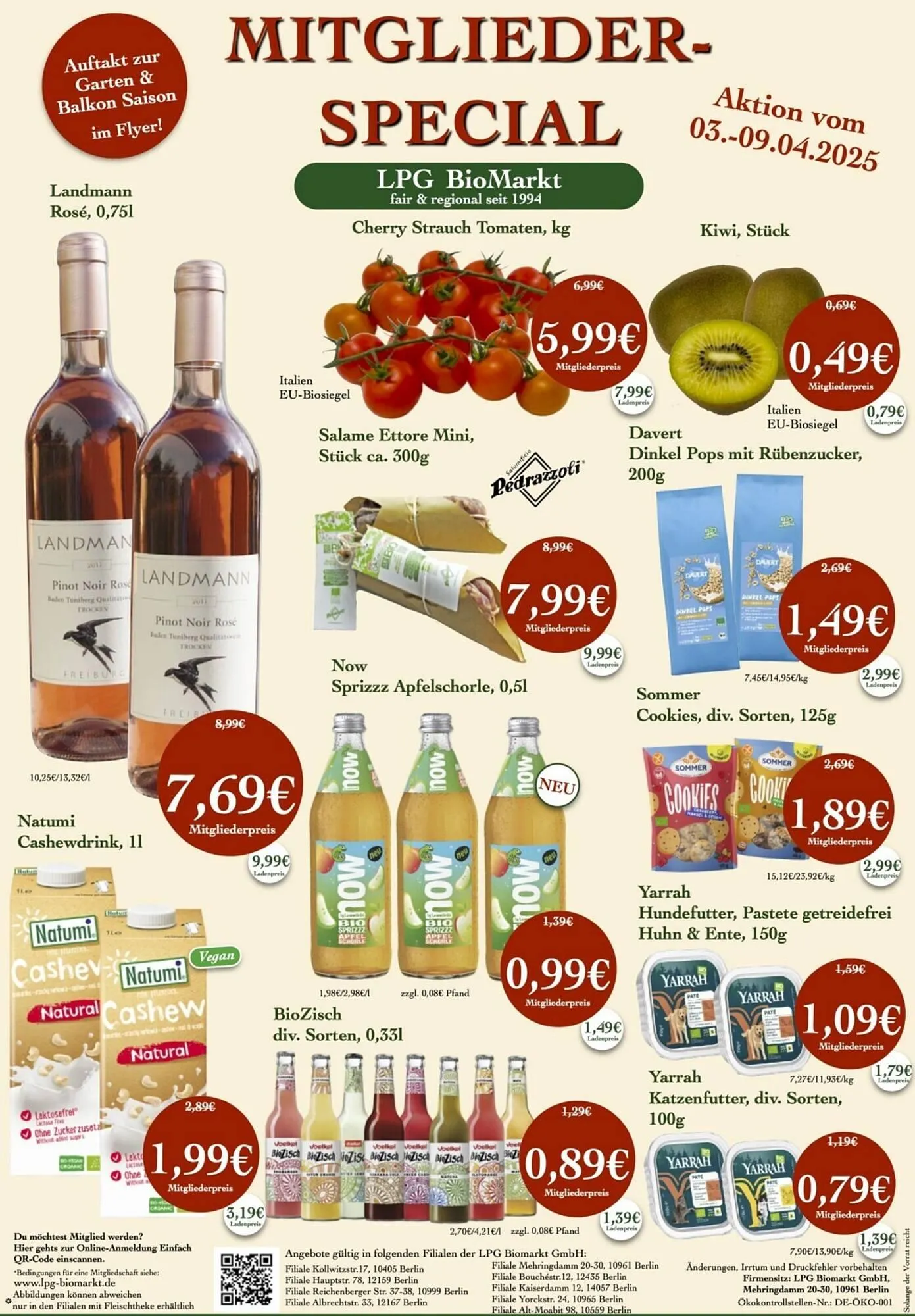 LPG Biomarkt Prospekt - 1