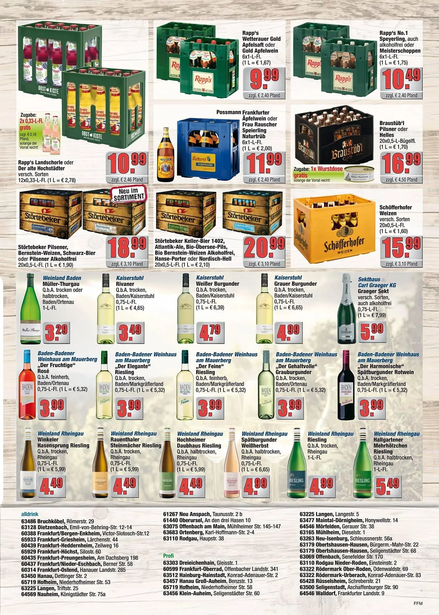 alldrink Prospekt von 26. Mai bis 9. Juni 2025 - Prospekt seite 4