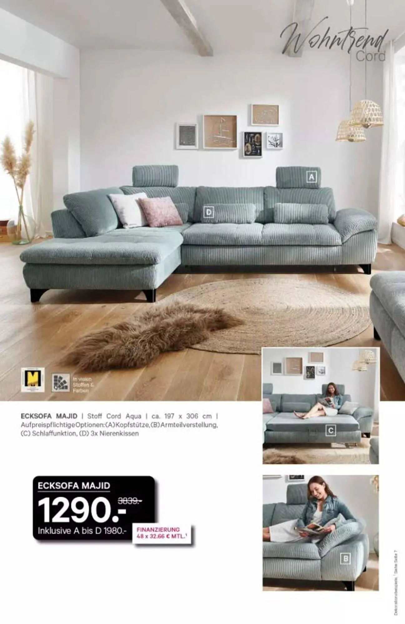 Kabs Polsterwelt Prospekt von 10. November bis 2. Dezember 2025 - Prospekt seite 17