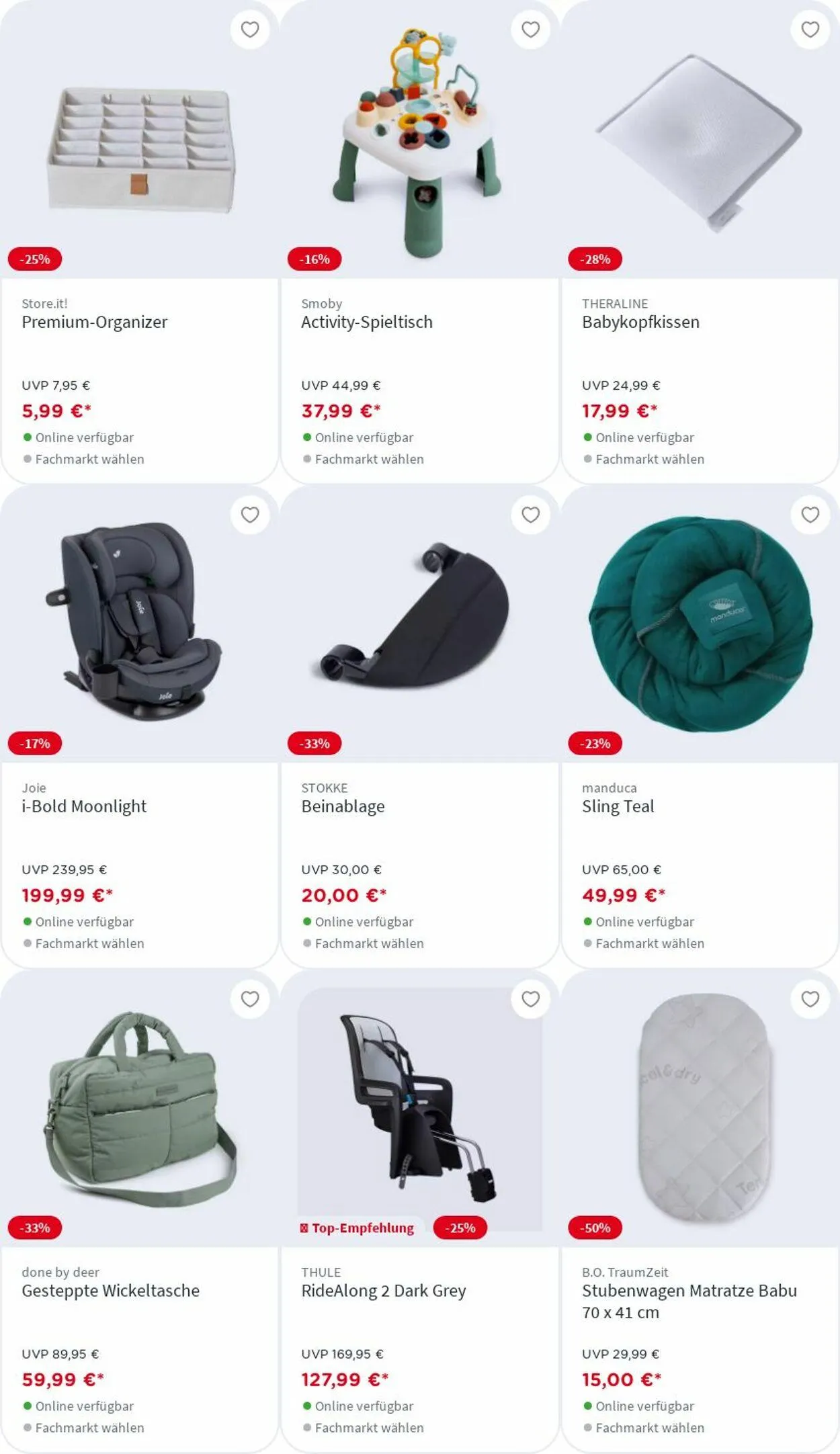 BabyOne Aktueller Prospekt von 10. März bis 16. März 2025 - Prospekt seite 42