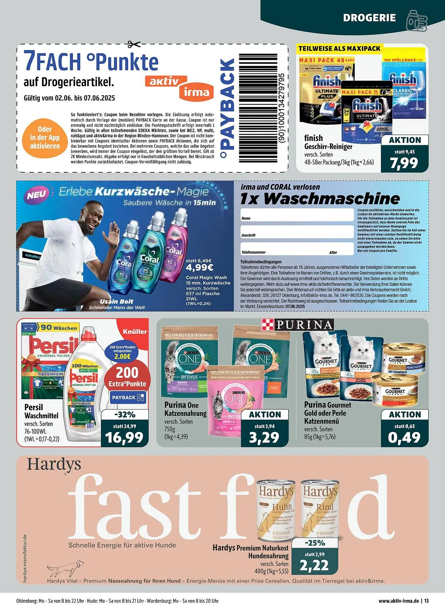 Aktiv Irma Prospekt von 2. Juni bis 7. Juni 2025 - Prospekt seite 13