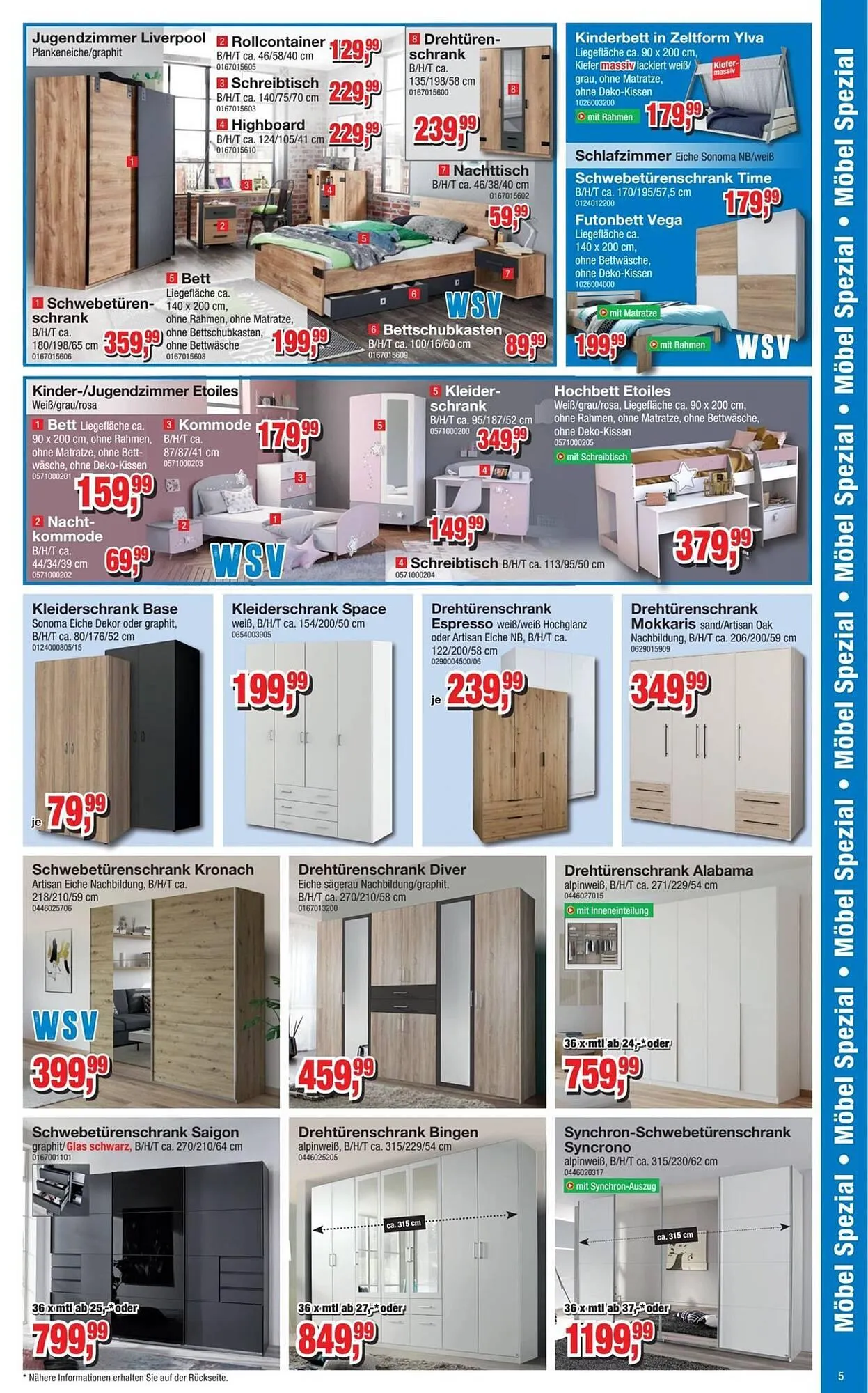 Möbelfundgrube Prospekt von 1. Januar bis 14. Januar 2026 - Prospekt seite 7