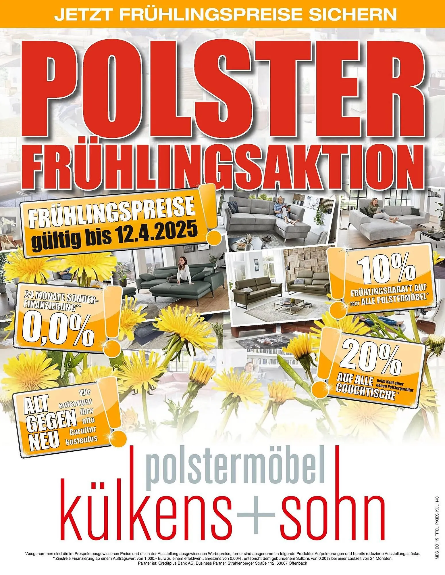 külkens+sohn Polstermöbel Prospekt - 1