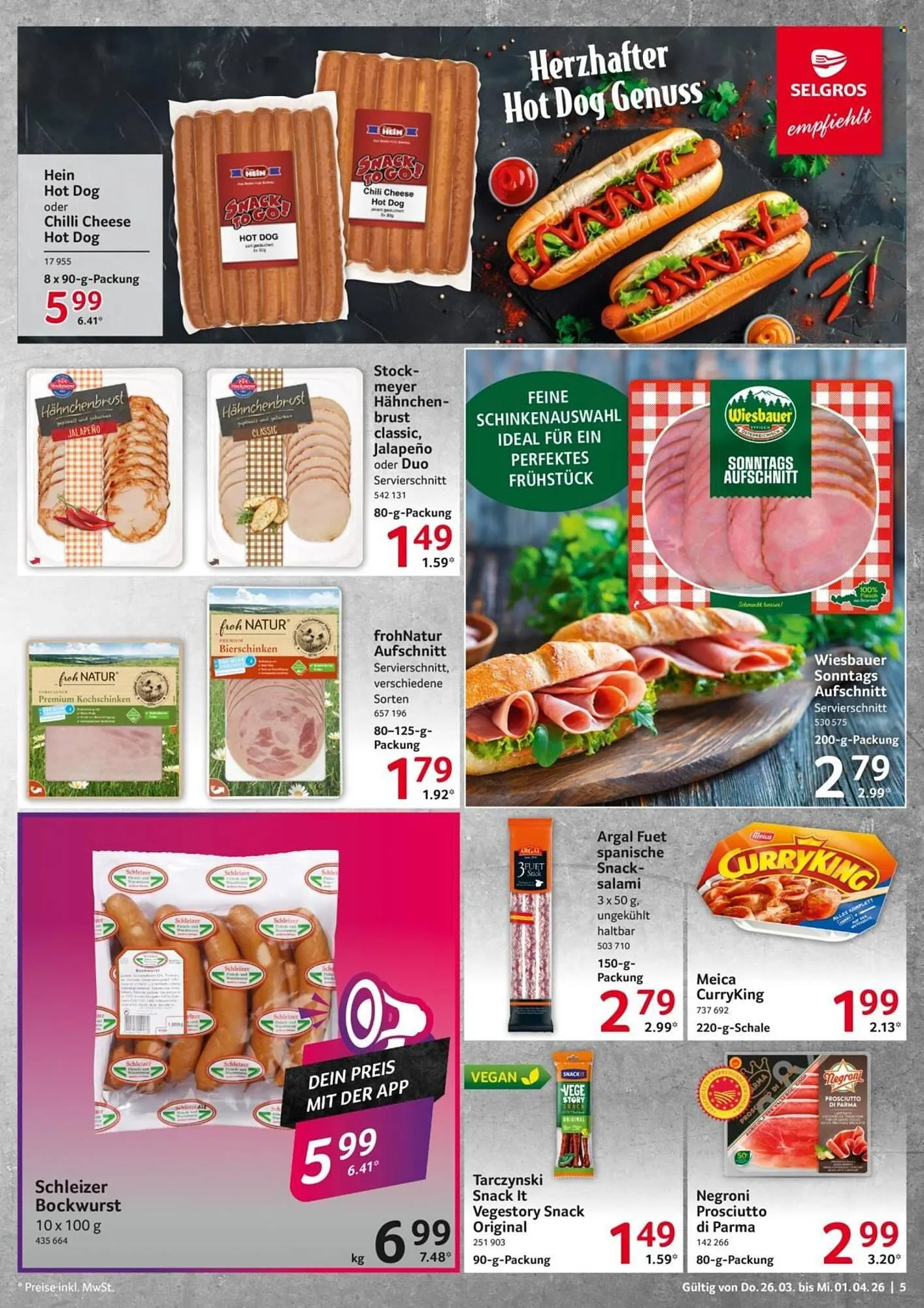 Selgros Prospekt von 26. März bis 1. April 2026 - Prospekt seite 5