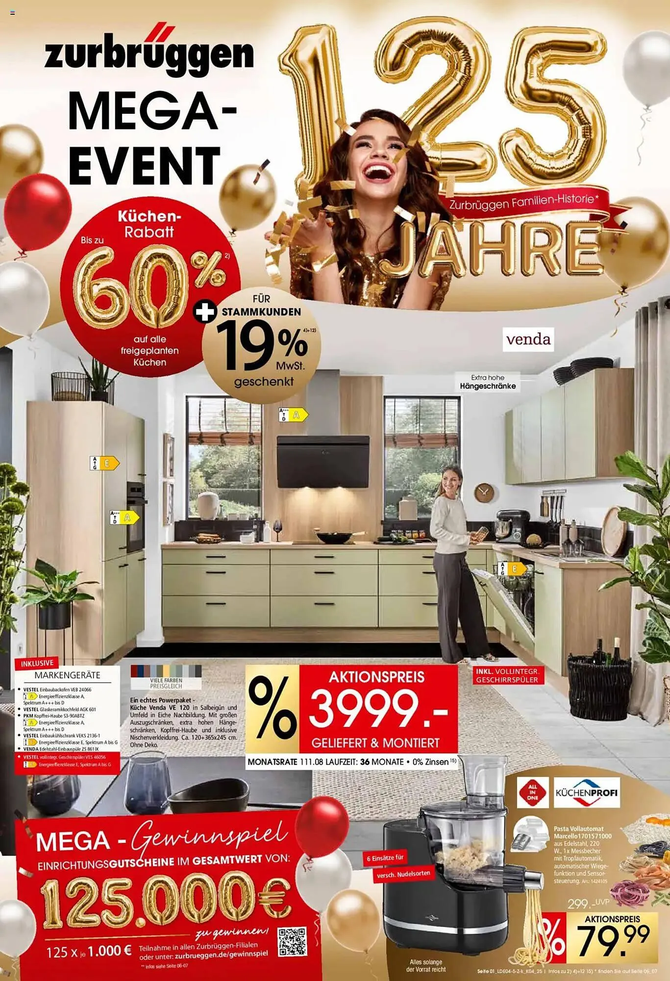 Zurbrüggen Prospekt von 7. April bis 24. Mai 2025 - Prospekt seite 1