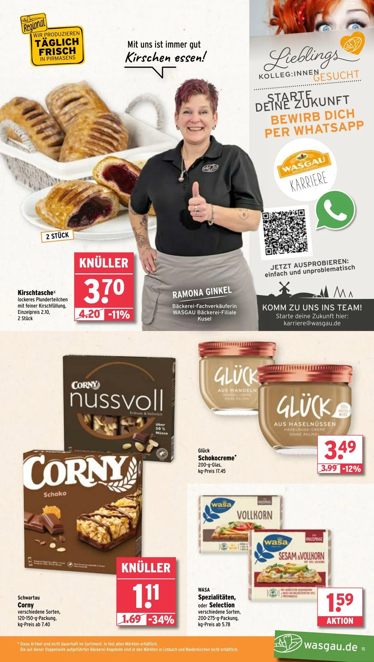 WASGAU Aktueller Prospekt von 23. März bis 6. April 2025 - Prospekt seite 15