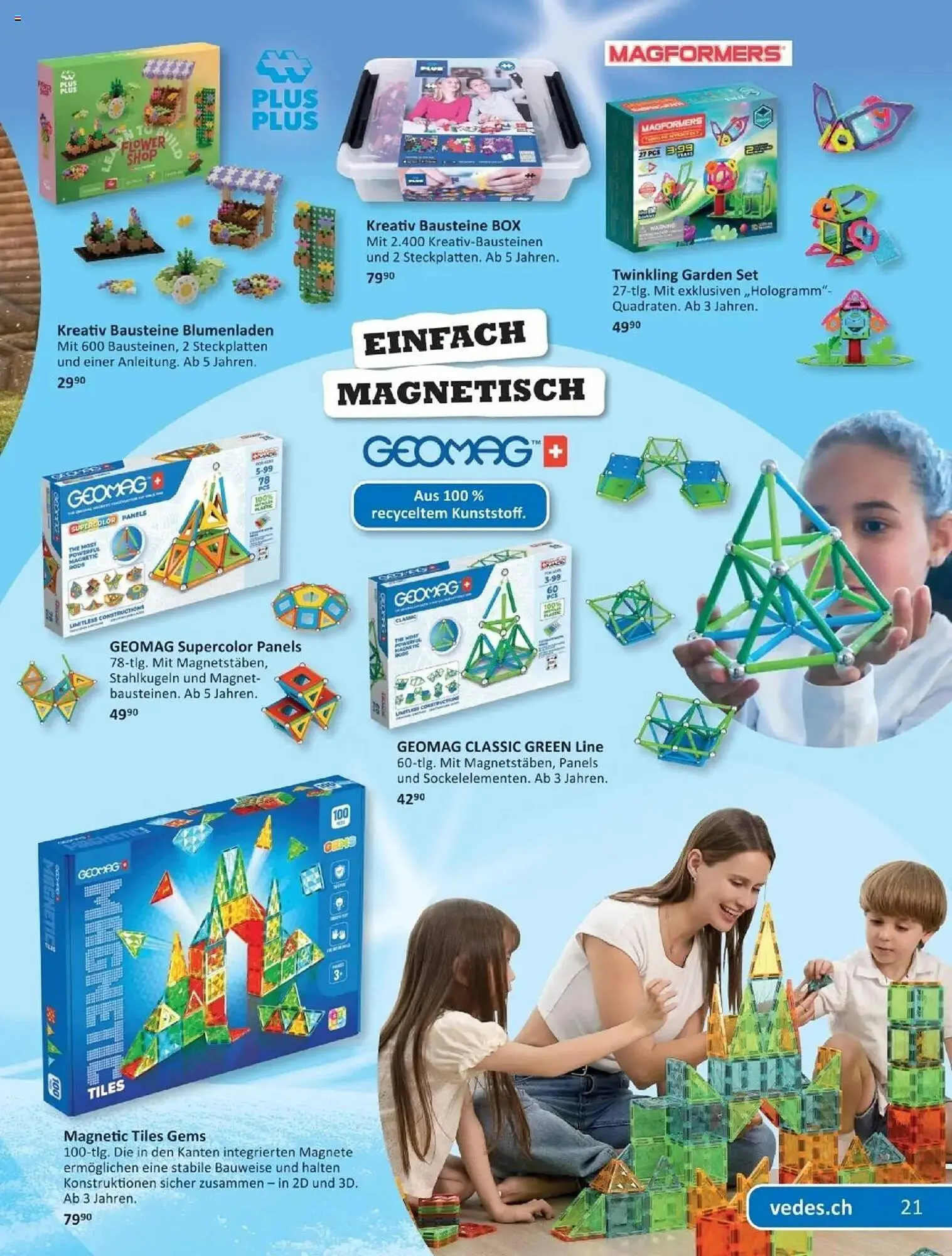 Vedes Prospekt von 22. September bis 24. Dezember 2025 - Prospekt seite 21