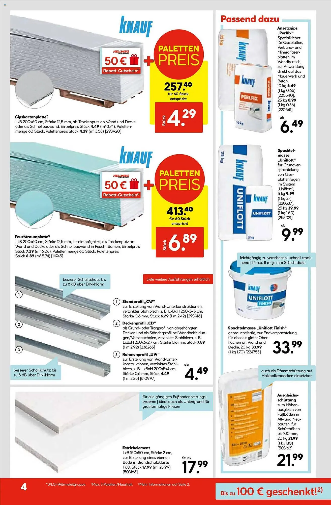 Hellweg Prospekt von 27. Oktober bis 1. November 2025 - Prospekt seite 4