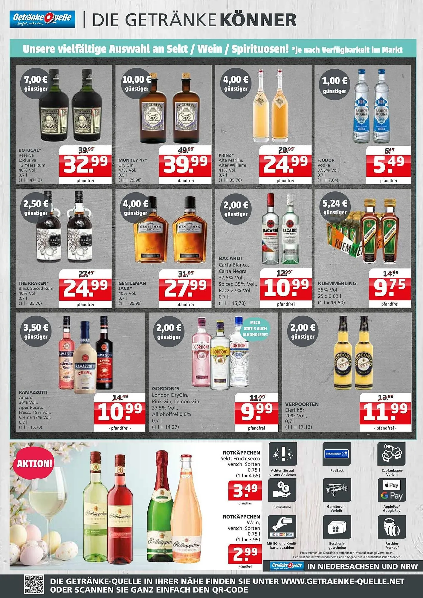 Getränke Quelle Prospekt von 30. März bis 11. April 2026 - Prospekt seite 6