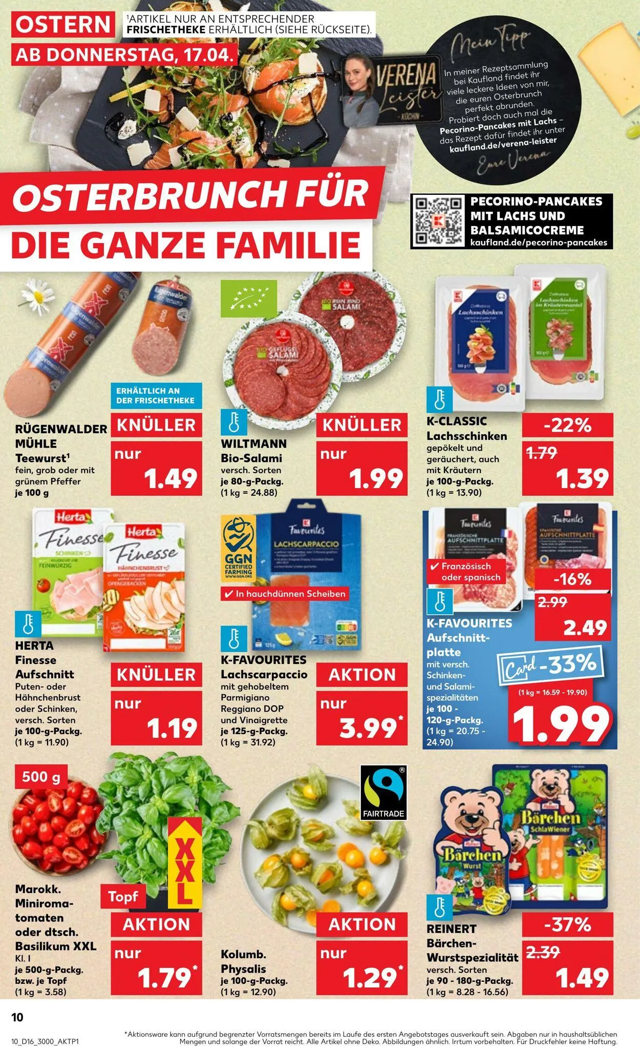 Kaufland - Bergen von 17. April bis 23. April 2025 - Prospekt seite 10