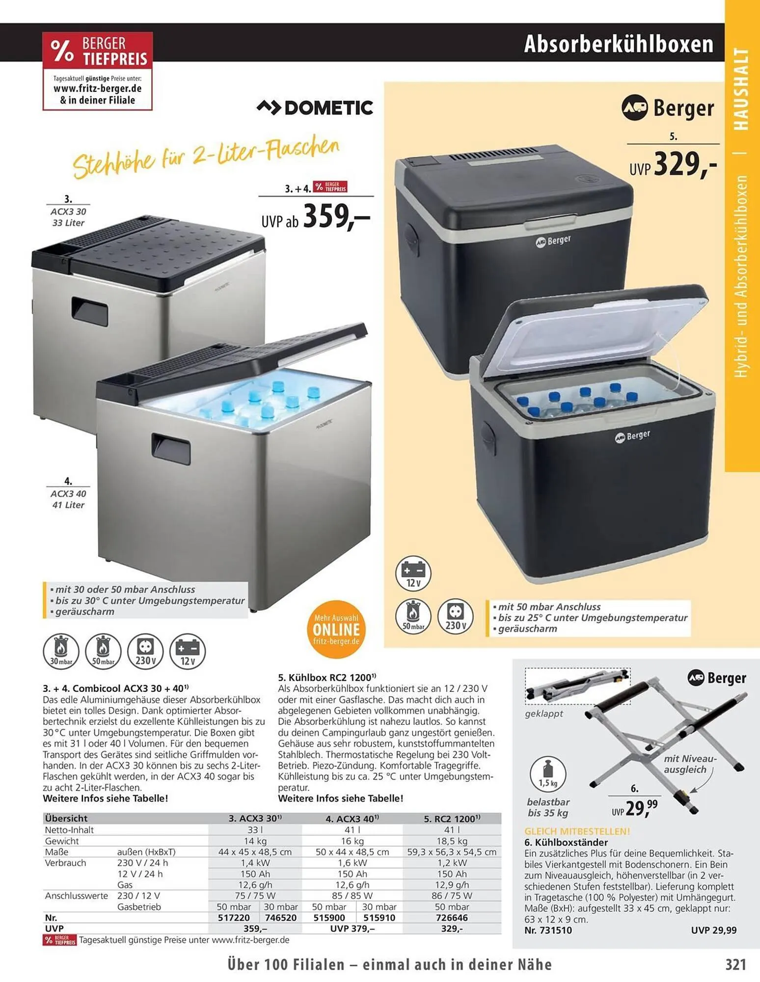 Fritz Berger Prospekt von 27. Mai bis 31. Dezember 2025 - Prospekt seite 321