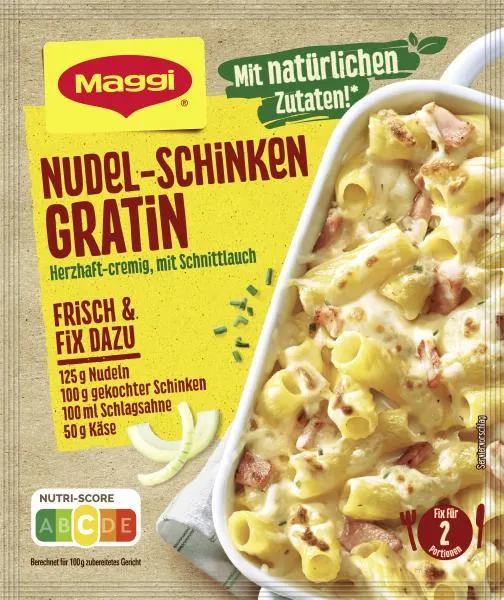 Maggi Fix für Nudel-Schinken Gratin 30 g