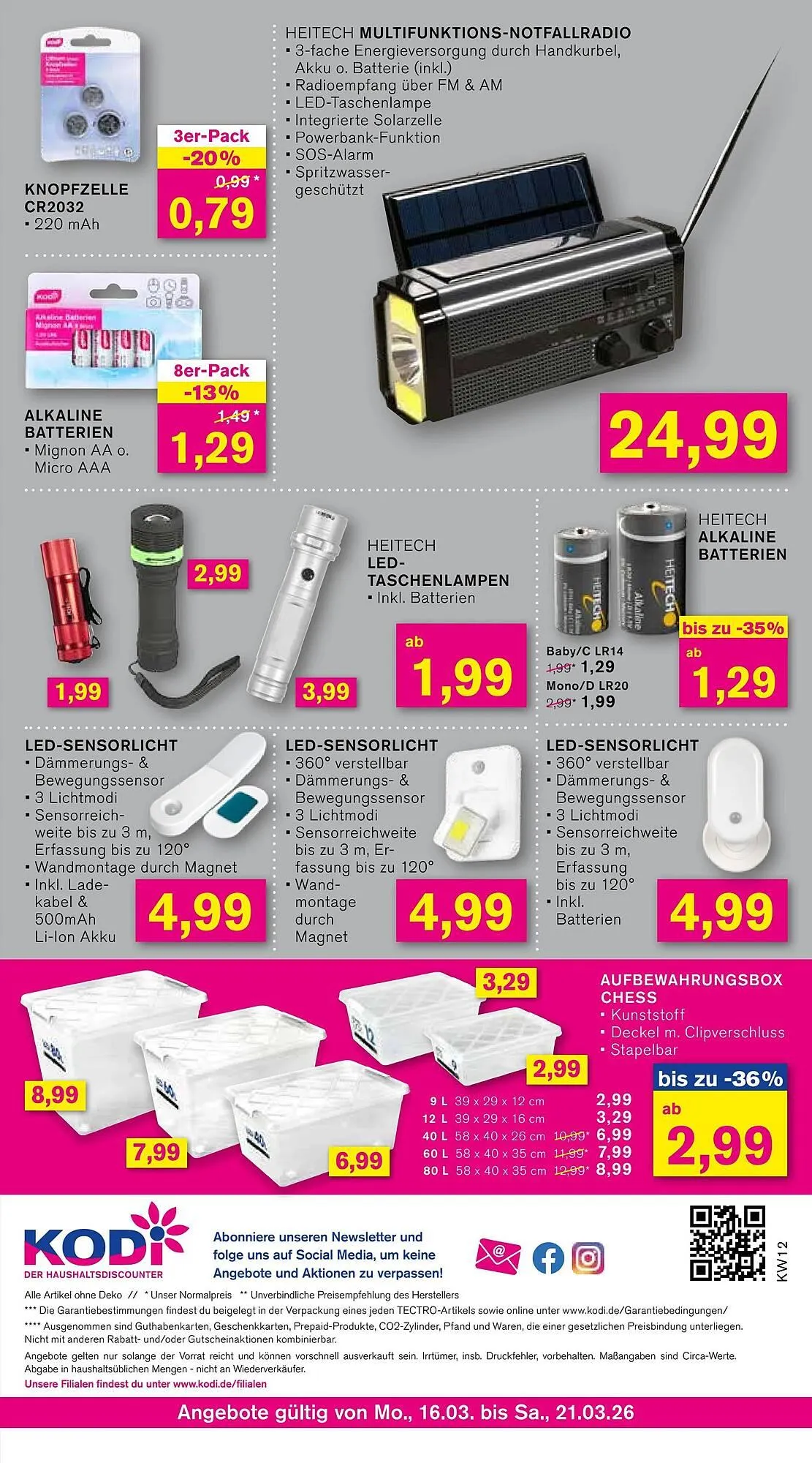 KODi Prospekt von 16. März bis 21. März 2026 - Prospekt seite 11