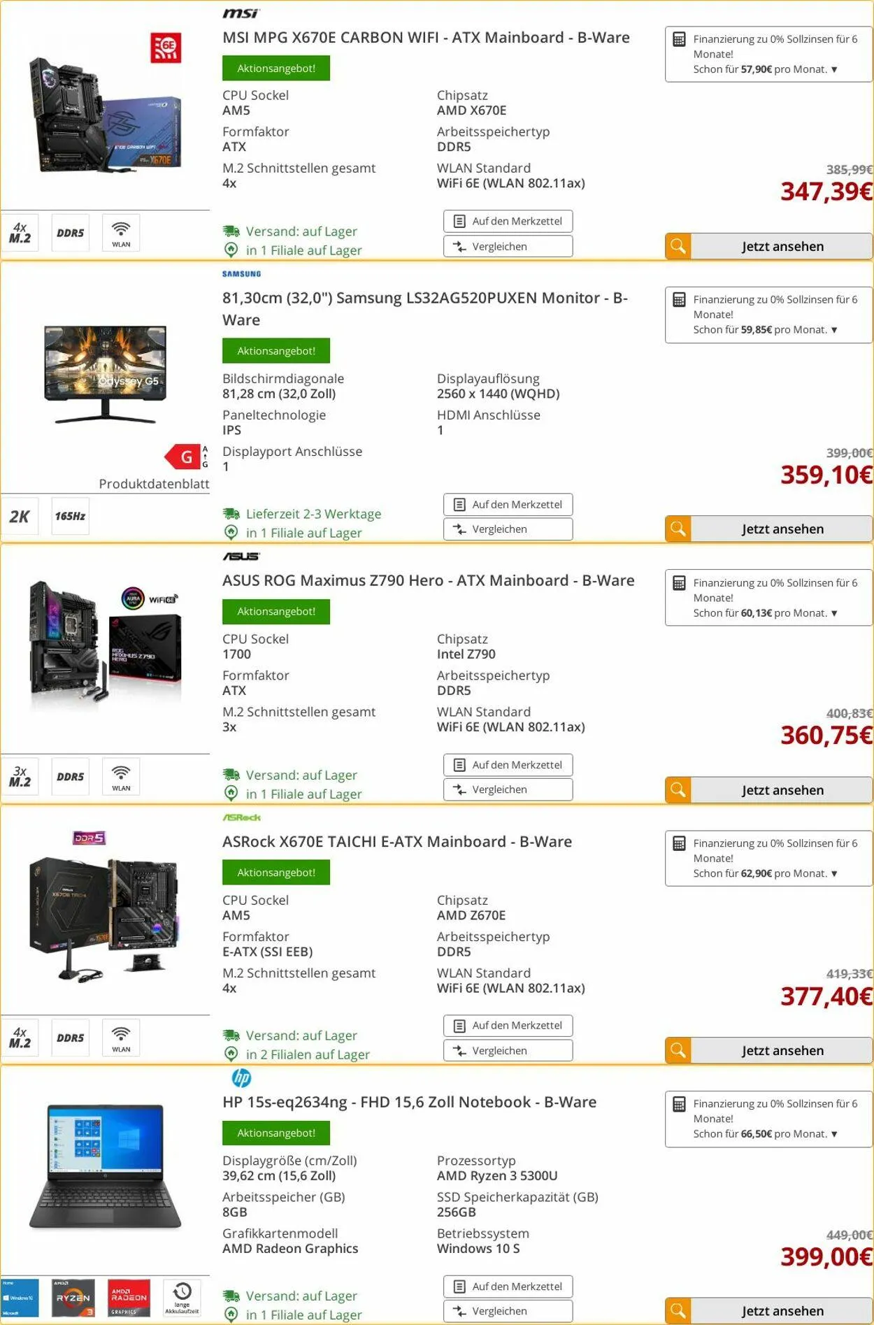 ARLT Computer Aktueller Prospekt von 24. März bis 30. März 2025 - Prospekt seite 30