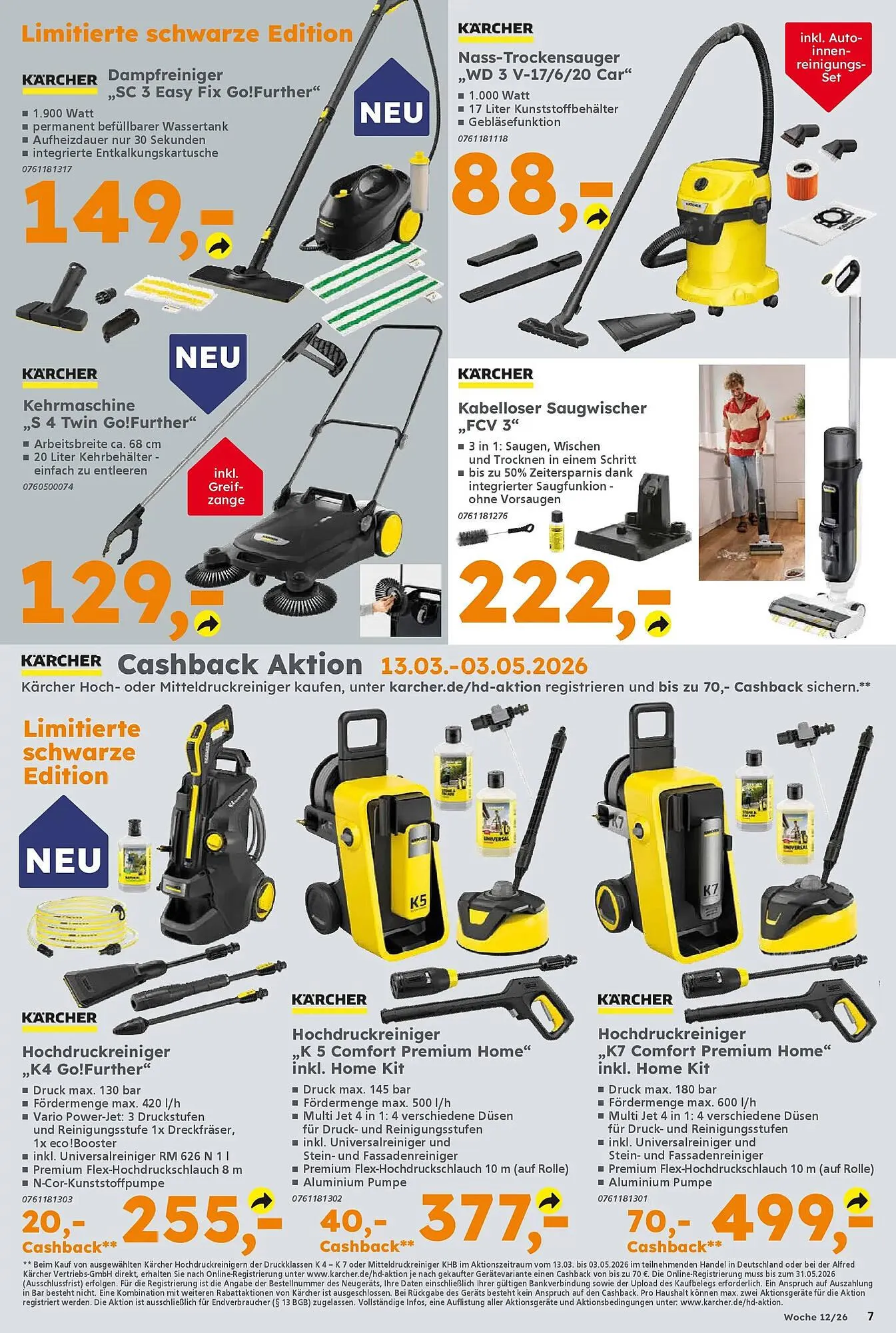 Globus Baumarkt Prospekt von 15. März bis 21. März 2026 - Prospekt seite 7