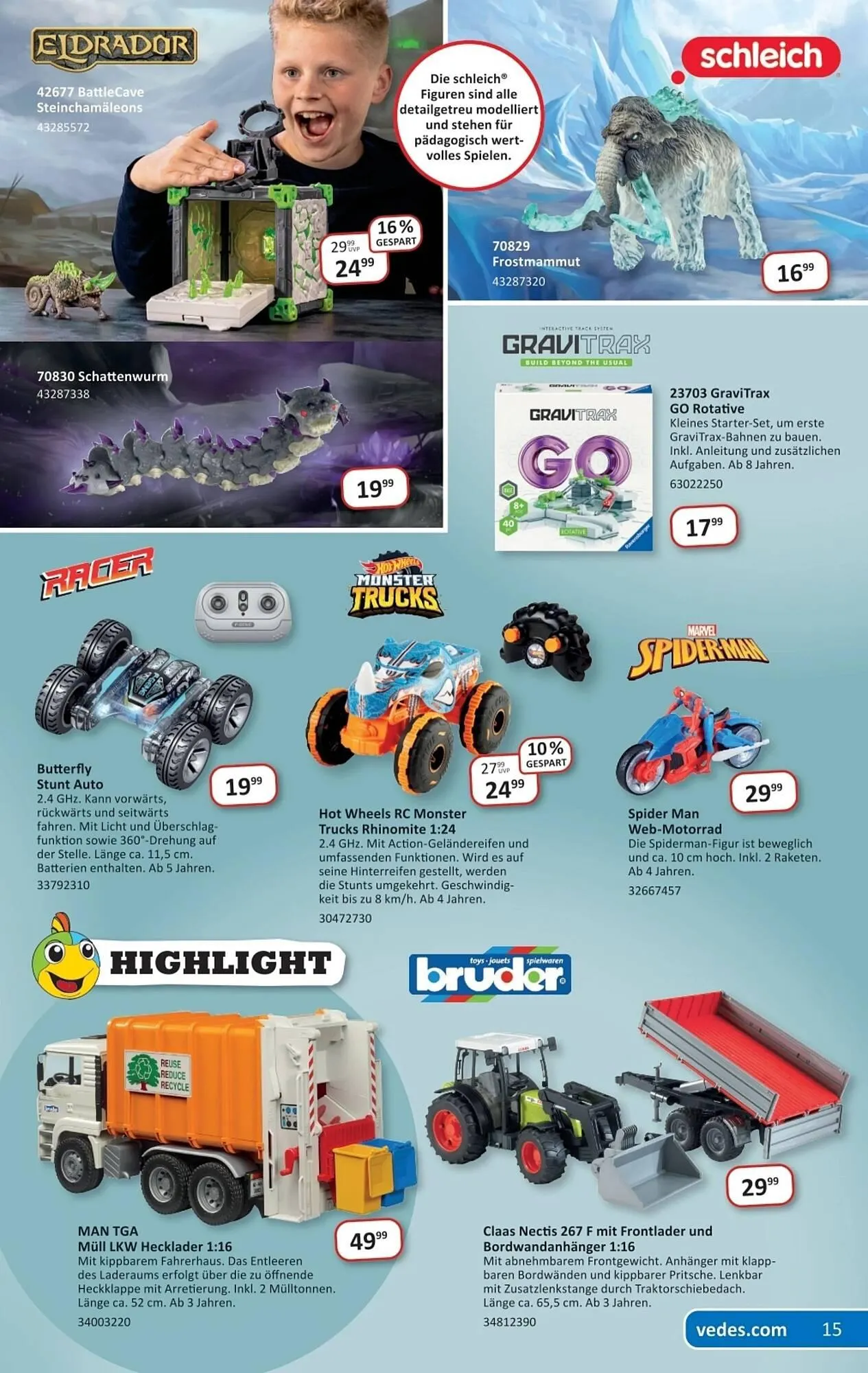 Vedes Prospekt von 31. März bis 1. Mai 2025 - Prospekt seite 15