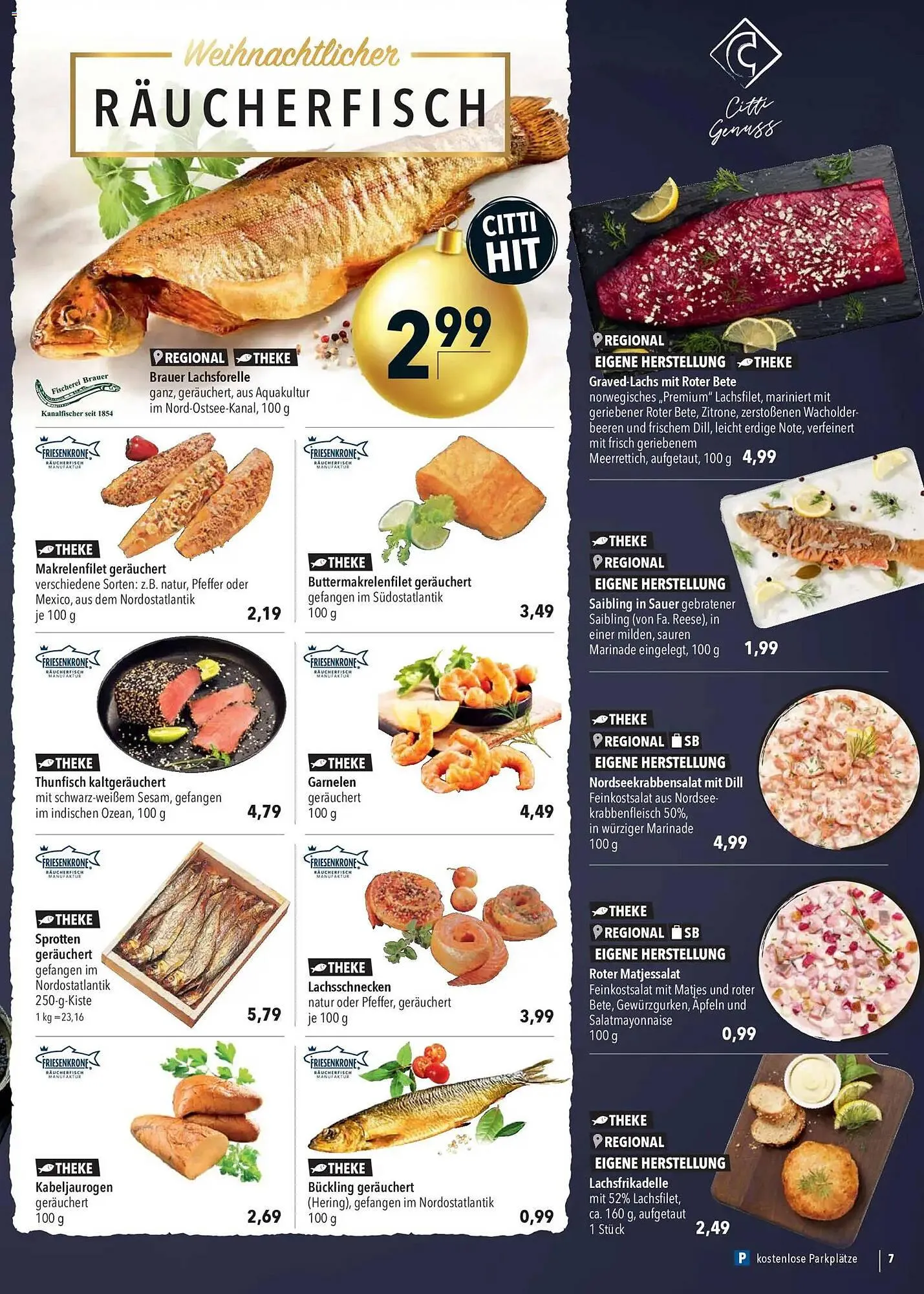 CITTI Markt Prospekt von 3. Dezember bis 9. Dezember 2025 - Prospekt seite 7